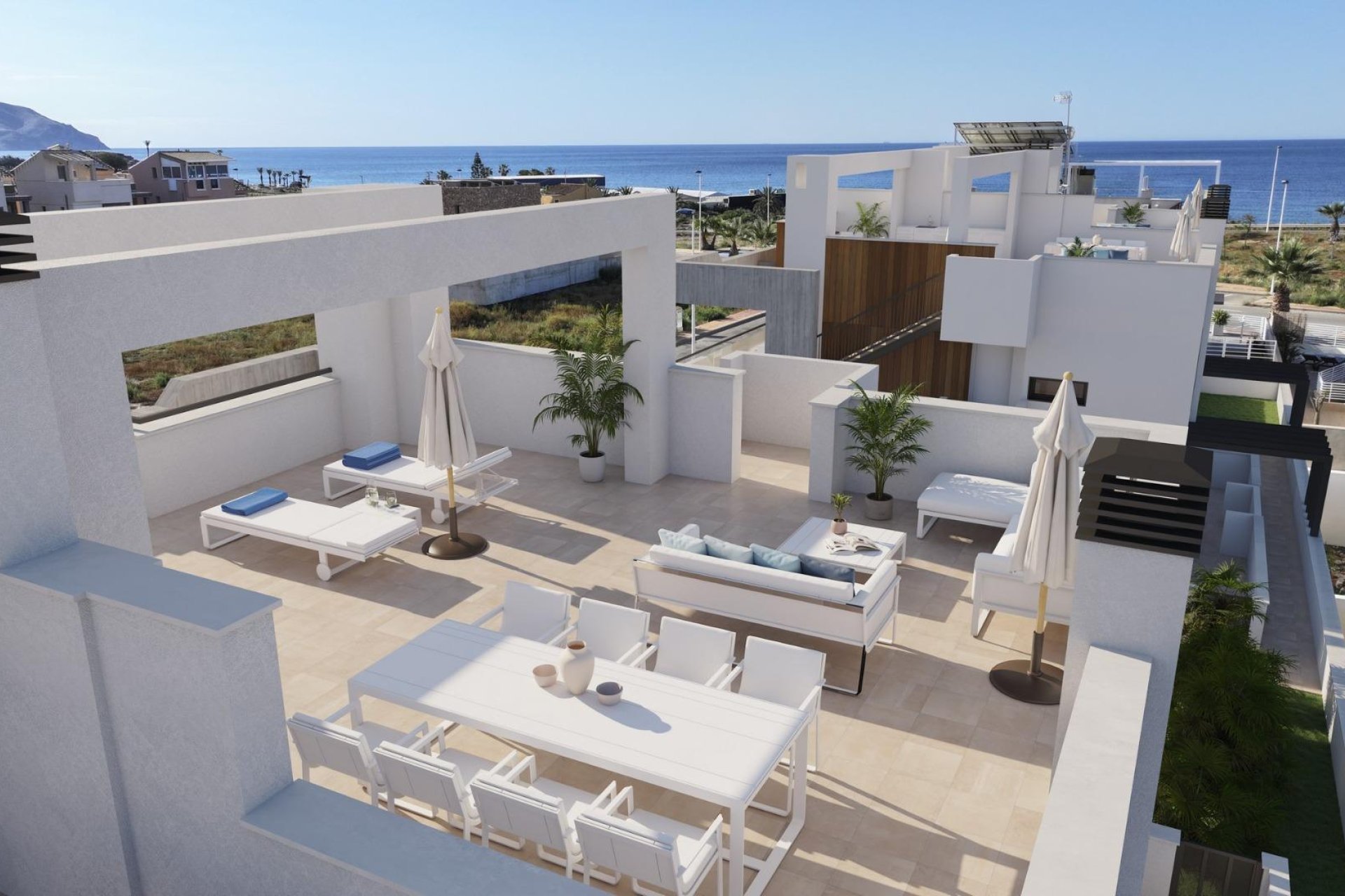 Neue Gebäude - Bungalow -
Puerto de Mazarron - Playa Negra