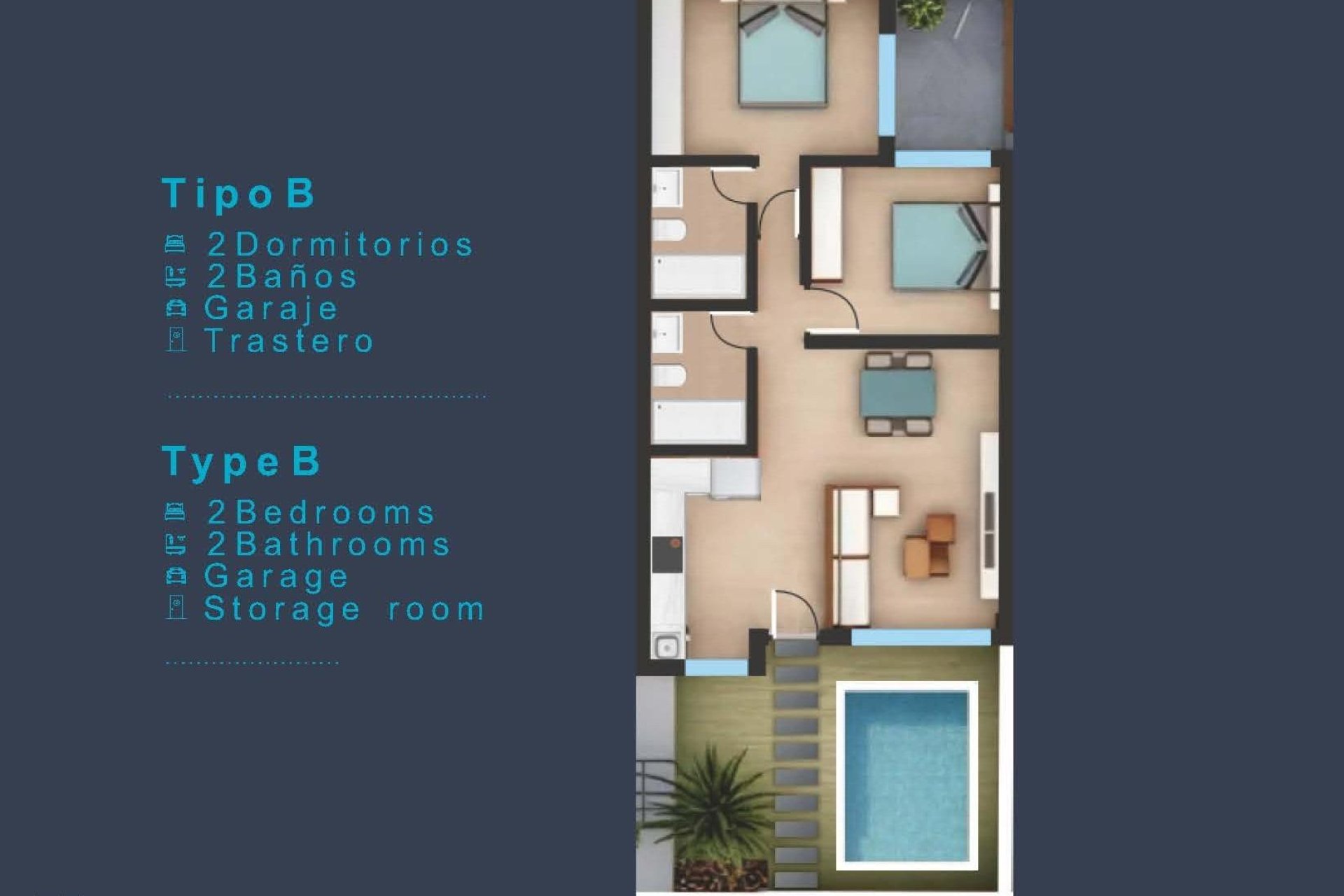 Neue Gebäude - Bungalow -
San Pedro del Pinatar - Los Pinos