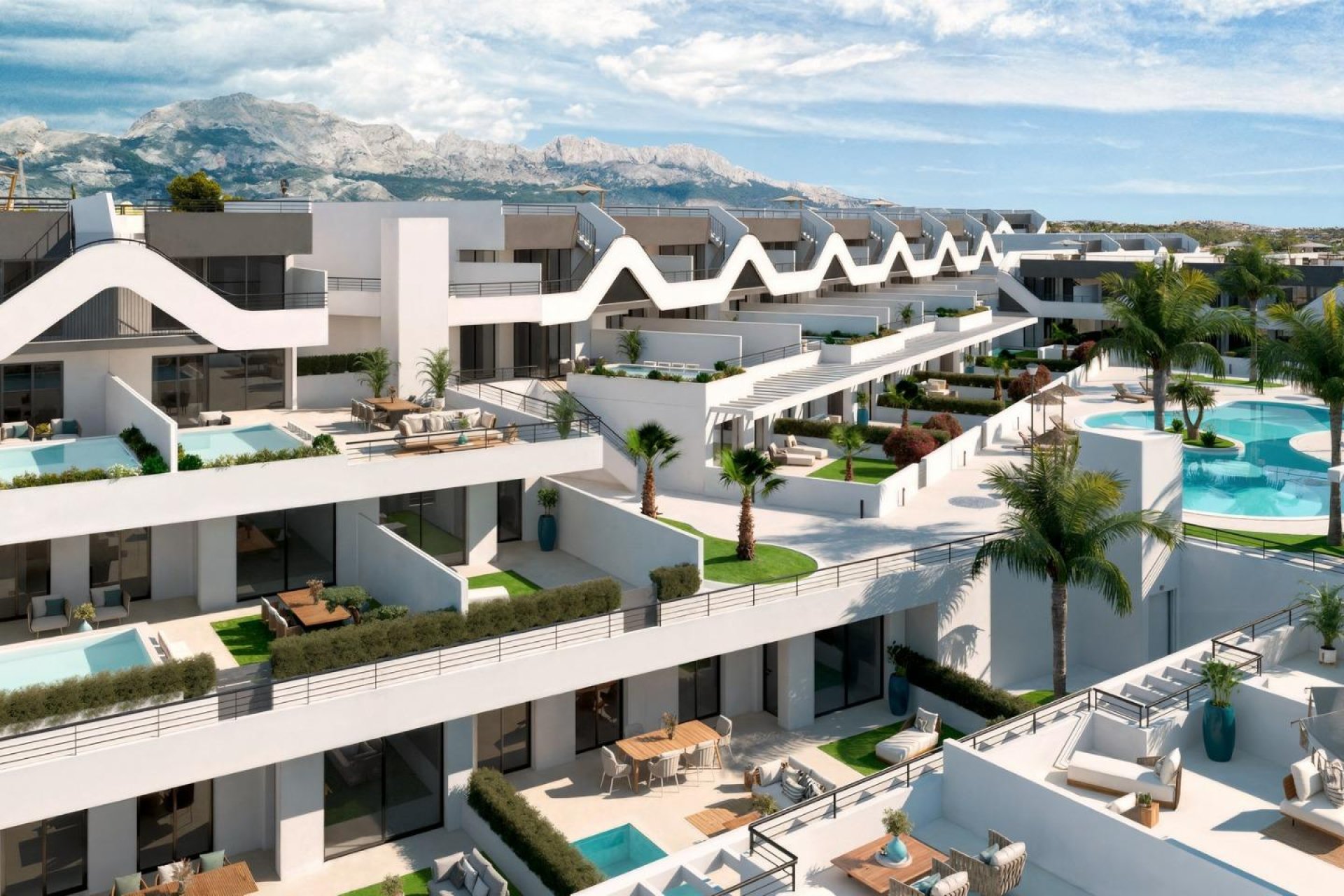 Neue Gebäude - Penthouse -
Alfas del Pí - Alfaz del Sol