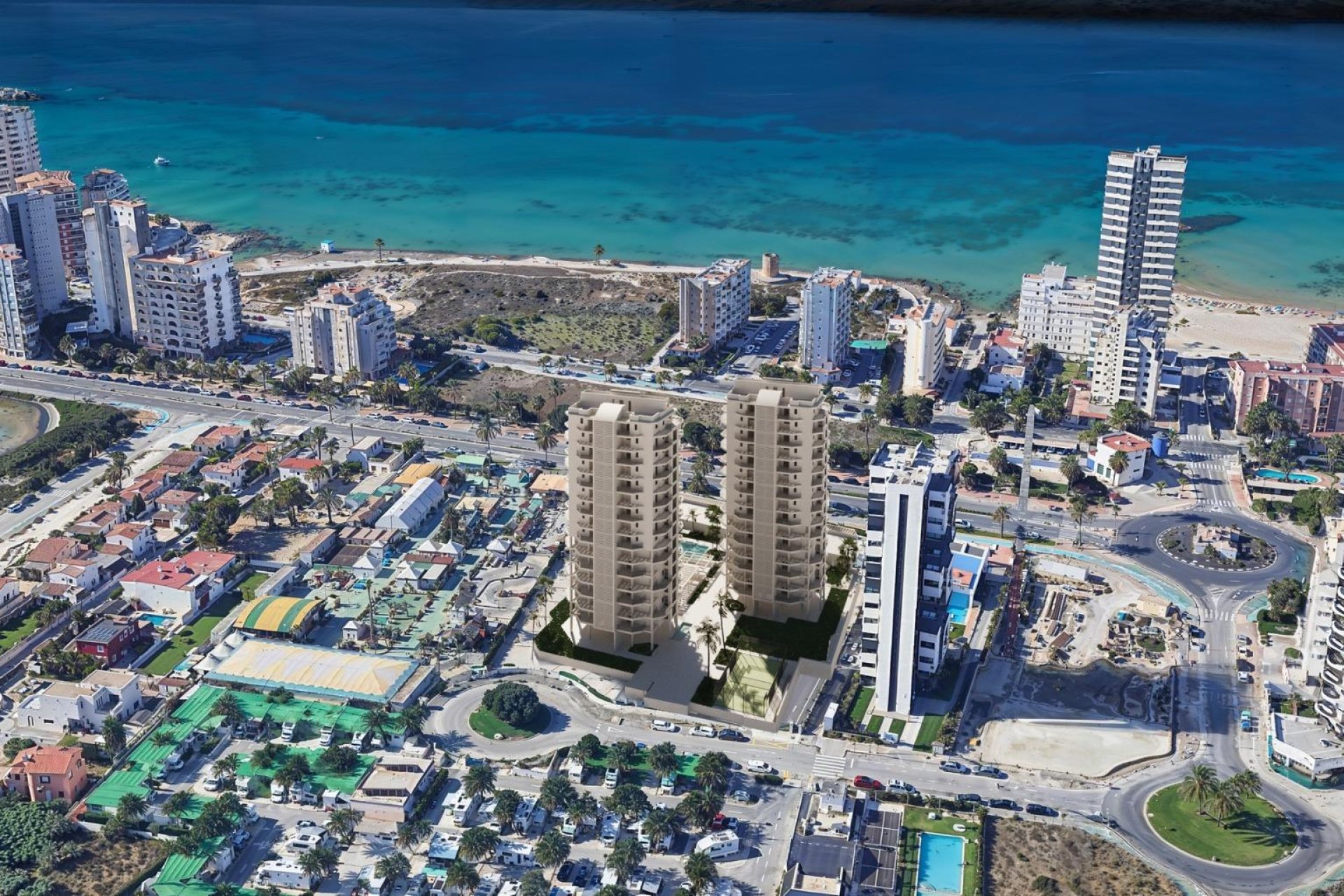 Neue Gebäude - Penthouse -
Calpe - Playa Arenal
