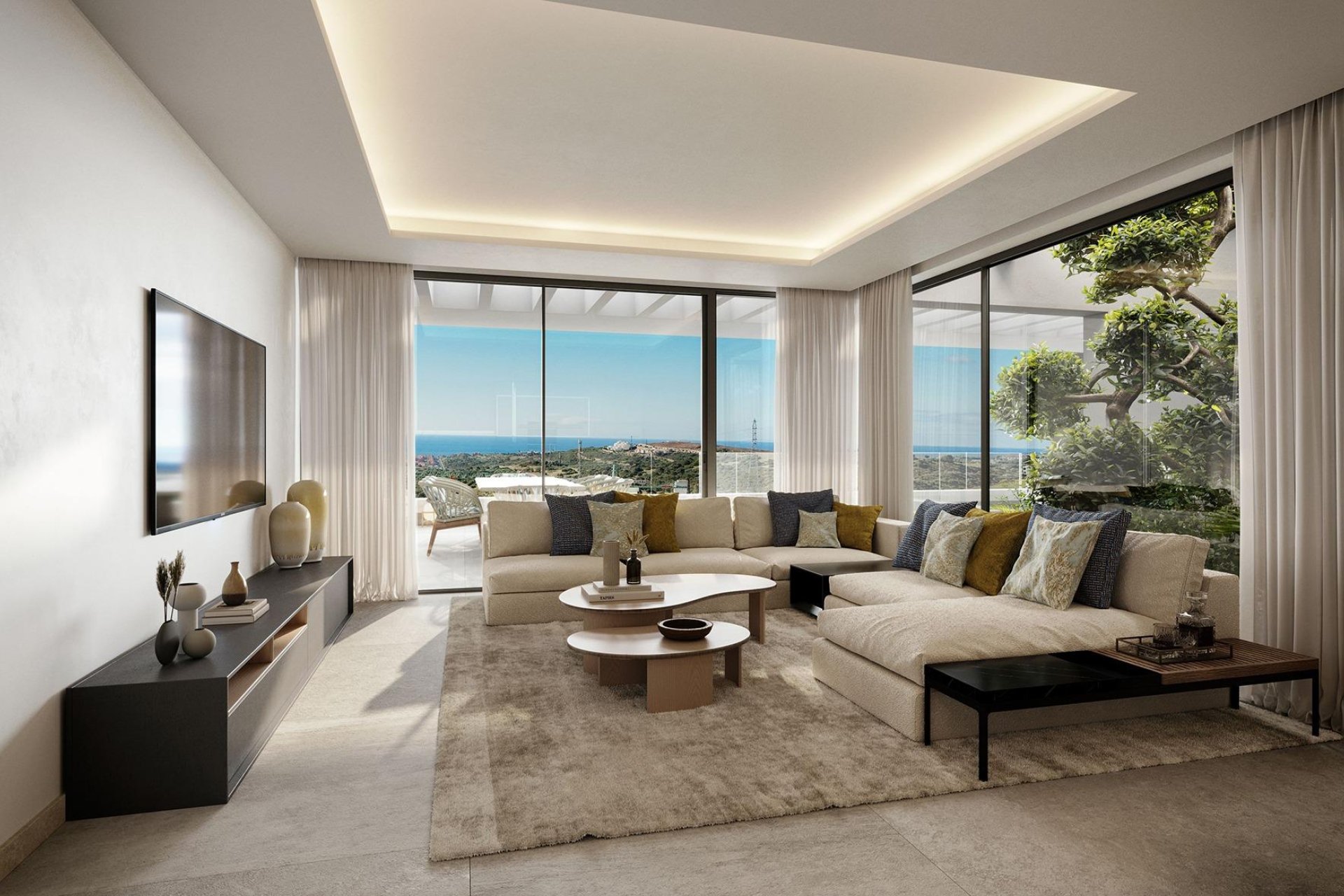 Neue Gebäude - Penthouse -
Casares - Alcazaba Lagoon