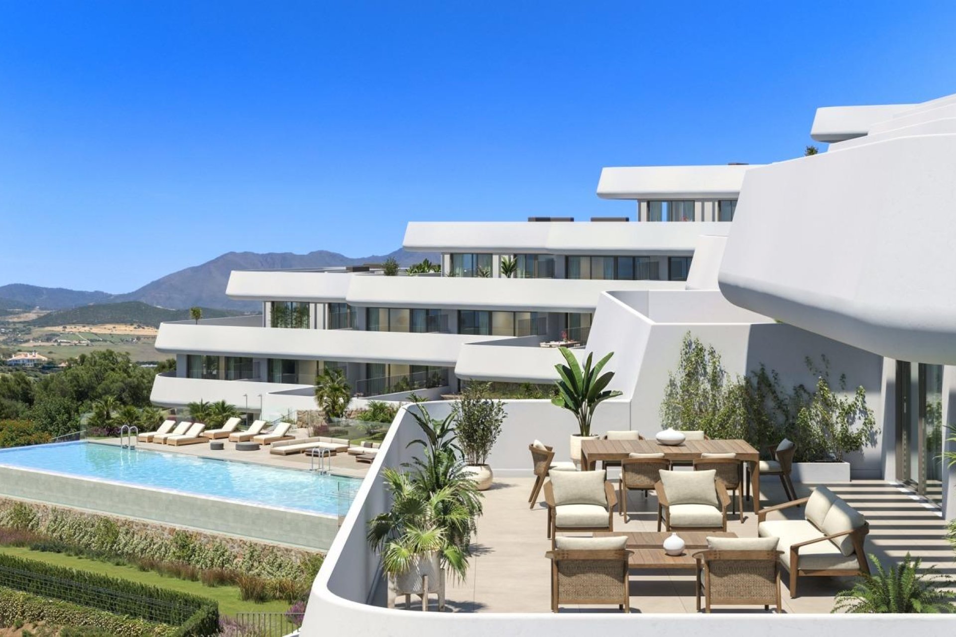 Neue Gebäude - Penthouse -
Casares - Casares Golf