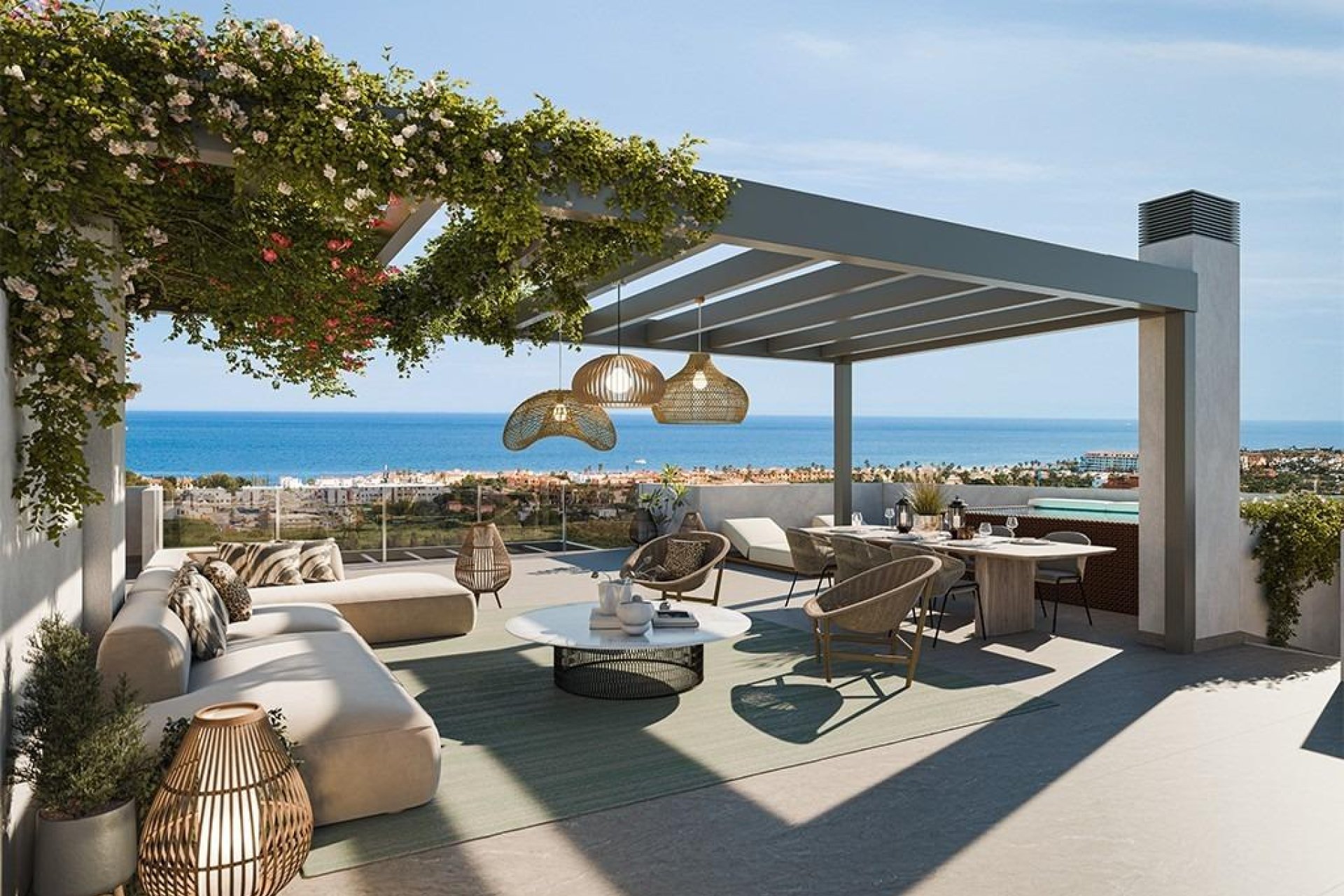 Neue Gebäude - Penthouse -
Casares - Doña Julia Golf