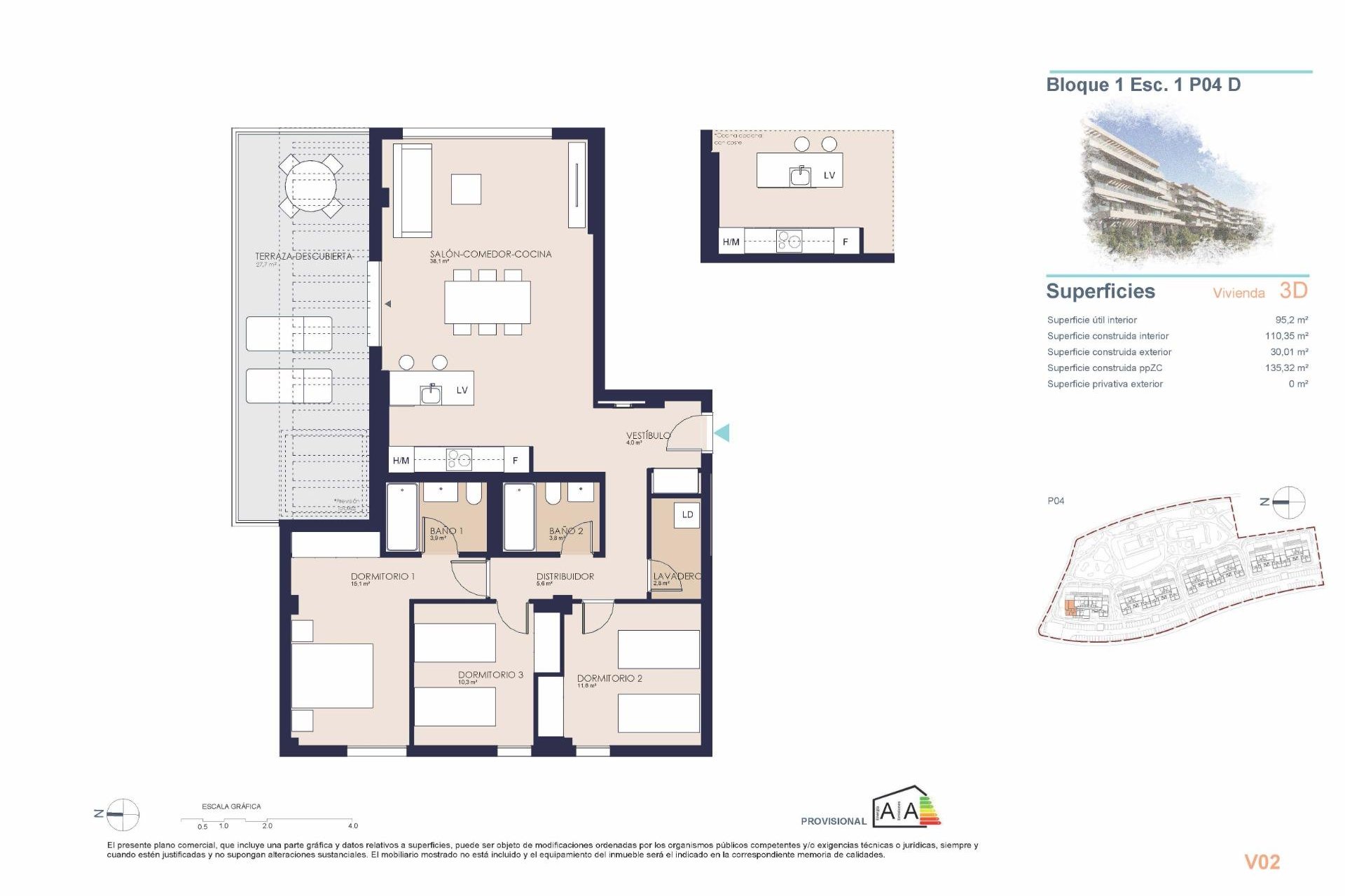 Neue Gebäude - Penthouse -
Denia - Playa de La Almadraba