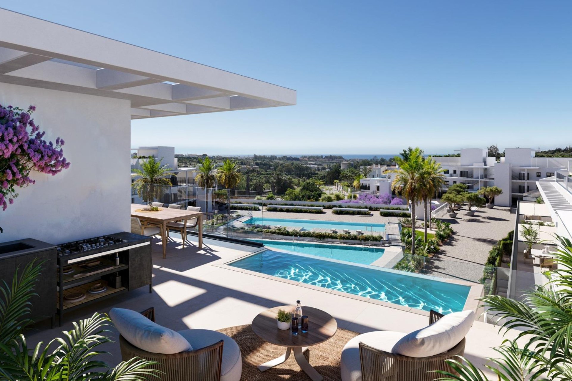 Neue Gebäude - Penthouse -
Estepona - Coto de la Serena