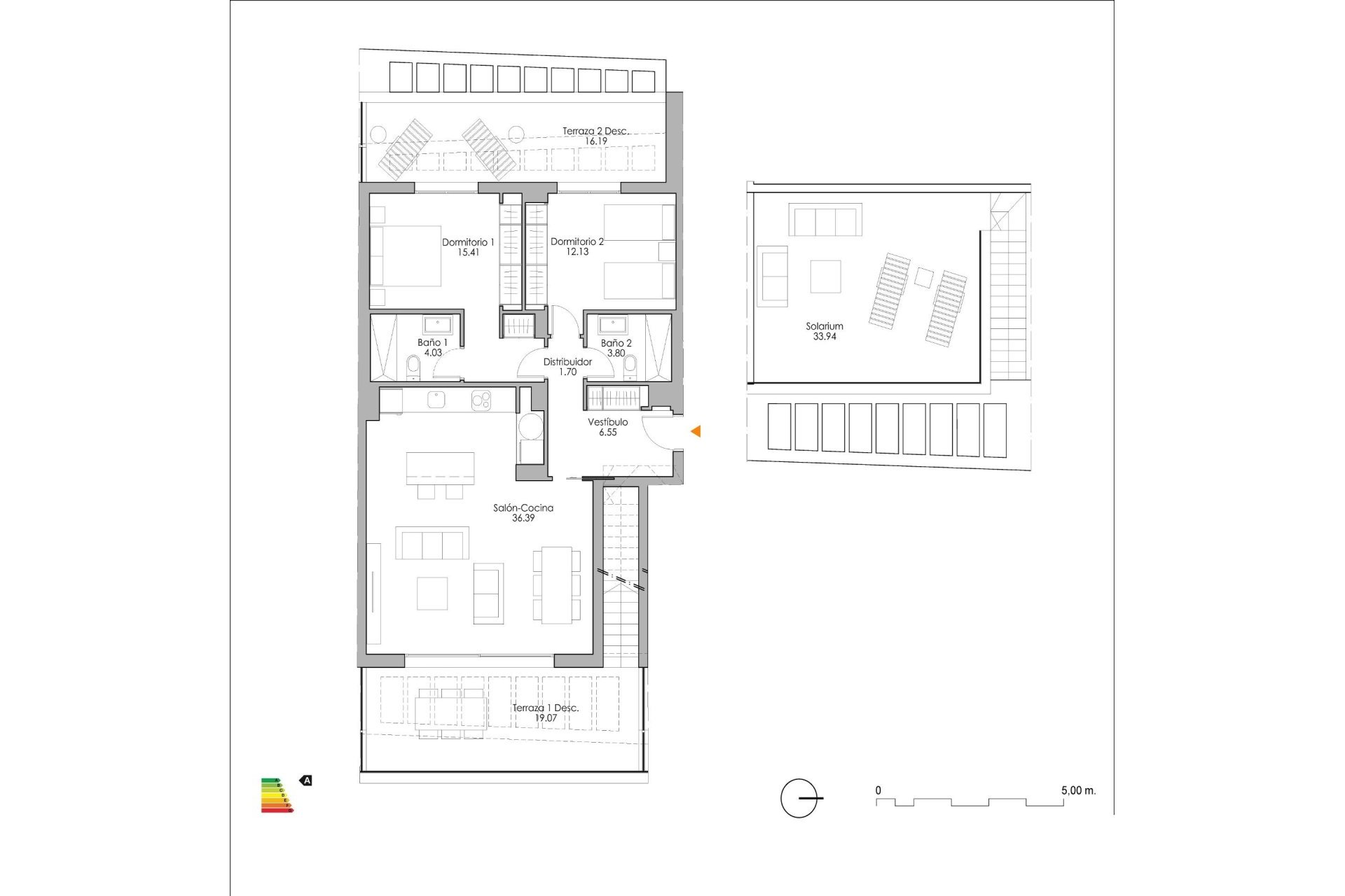 Neue Gebäude - Penthouse -
Estepona - La Resina Golf