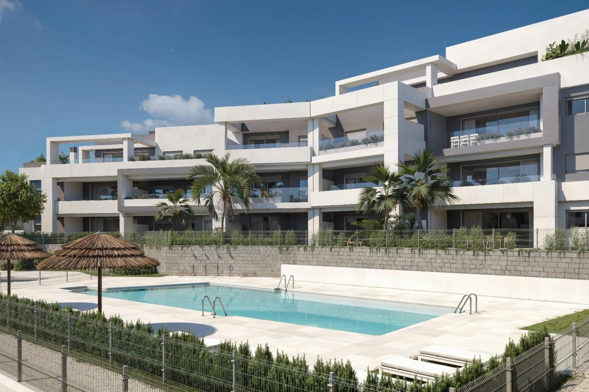 Neue Gebäude - Penthouse -
Estepona - Parque Selwo