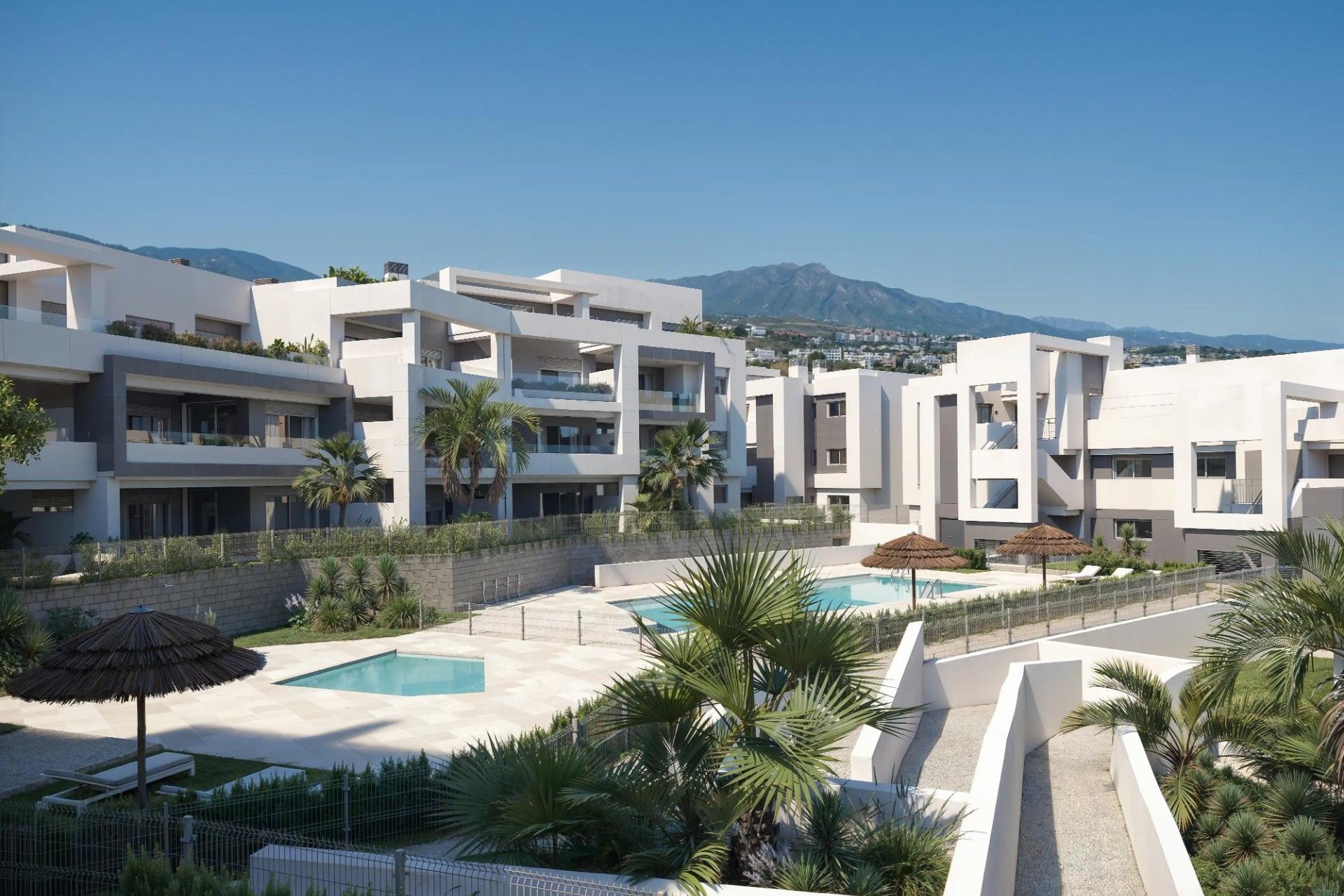 Neue Gebäude - Penthouse -
Estepona - Parque Selwo