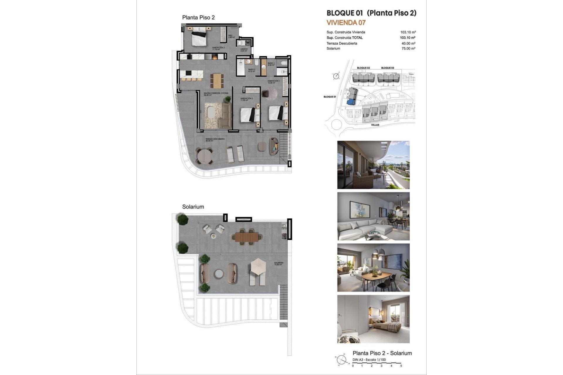 Neue Gebäude - Penthouse -
Finestrat - Campana Garden