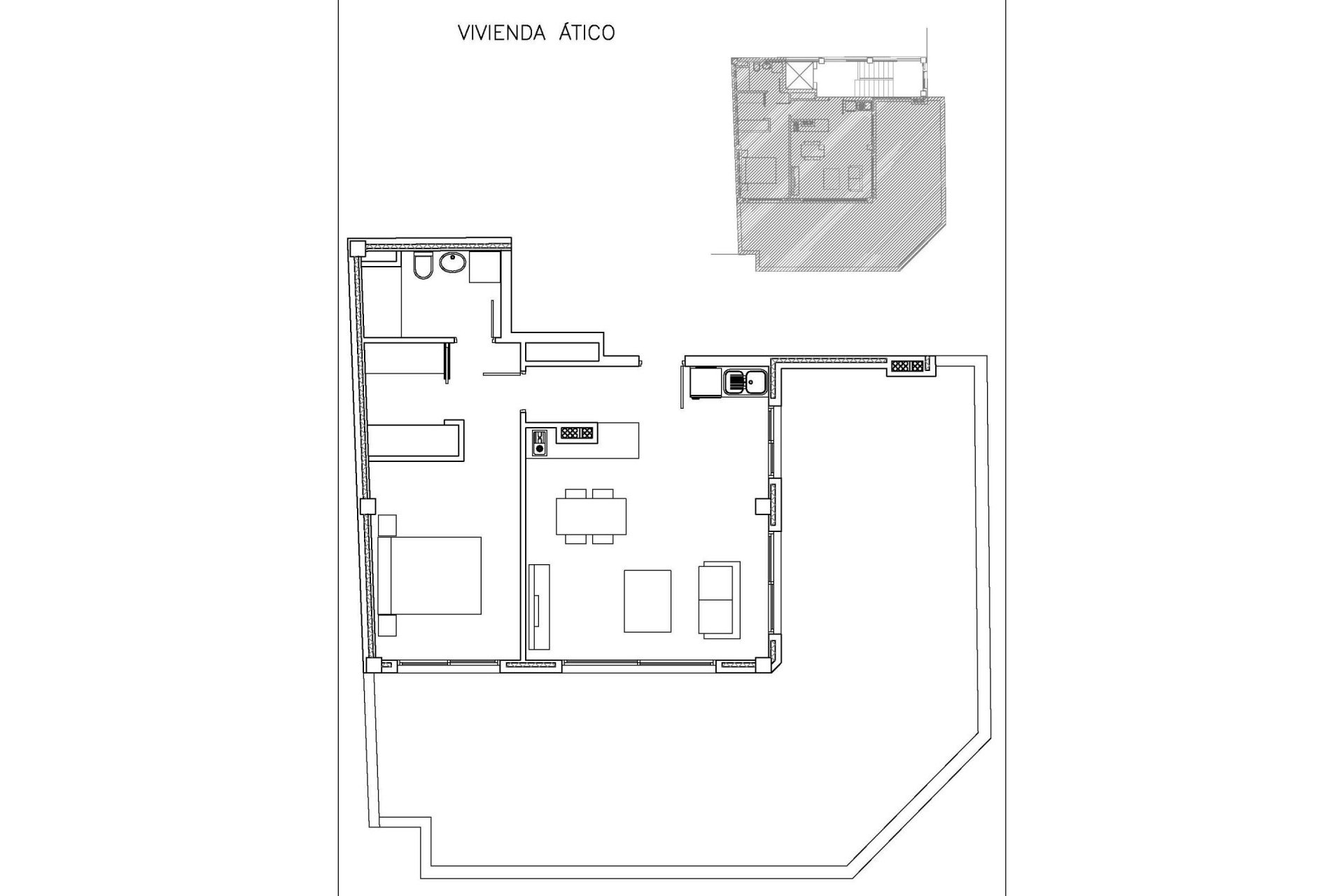 Neue Gebäude - Penthouse -
Guardamar del Segura - Centro