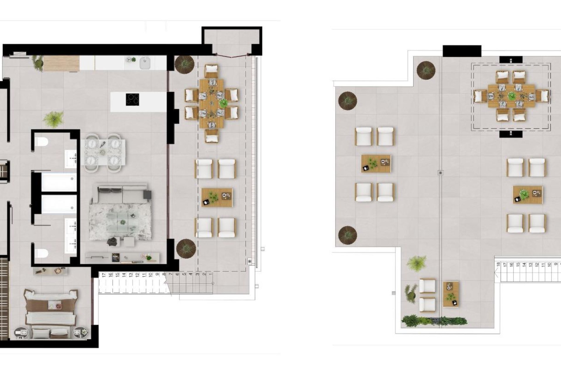 Neue Gebäude - Penthouse -
Istán - Urbaniz. Cerros del Lago