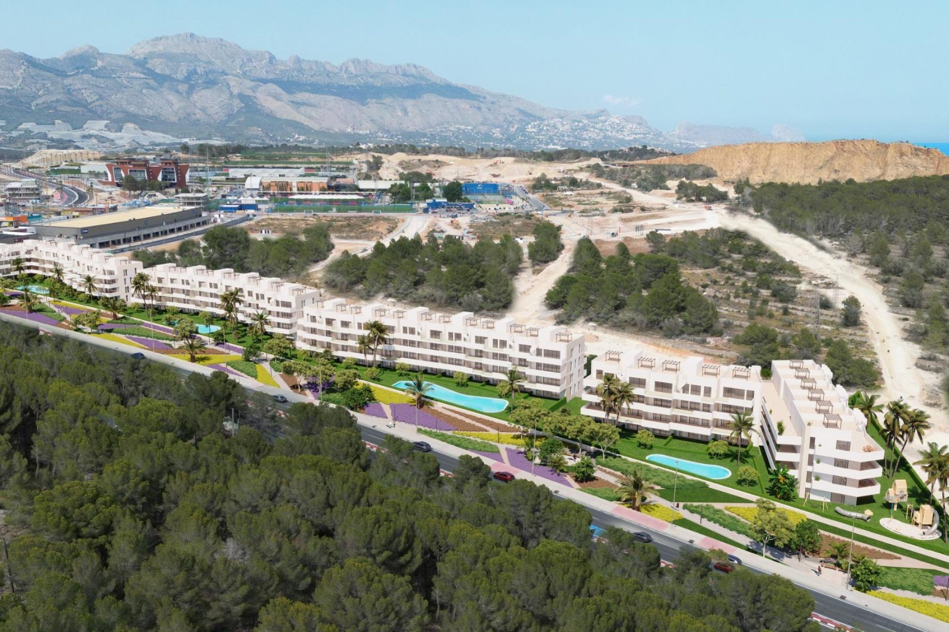 Neue Gebäude - Penthouse -
La Nucía - Ciudad del Deporte