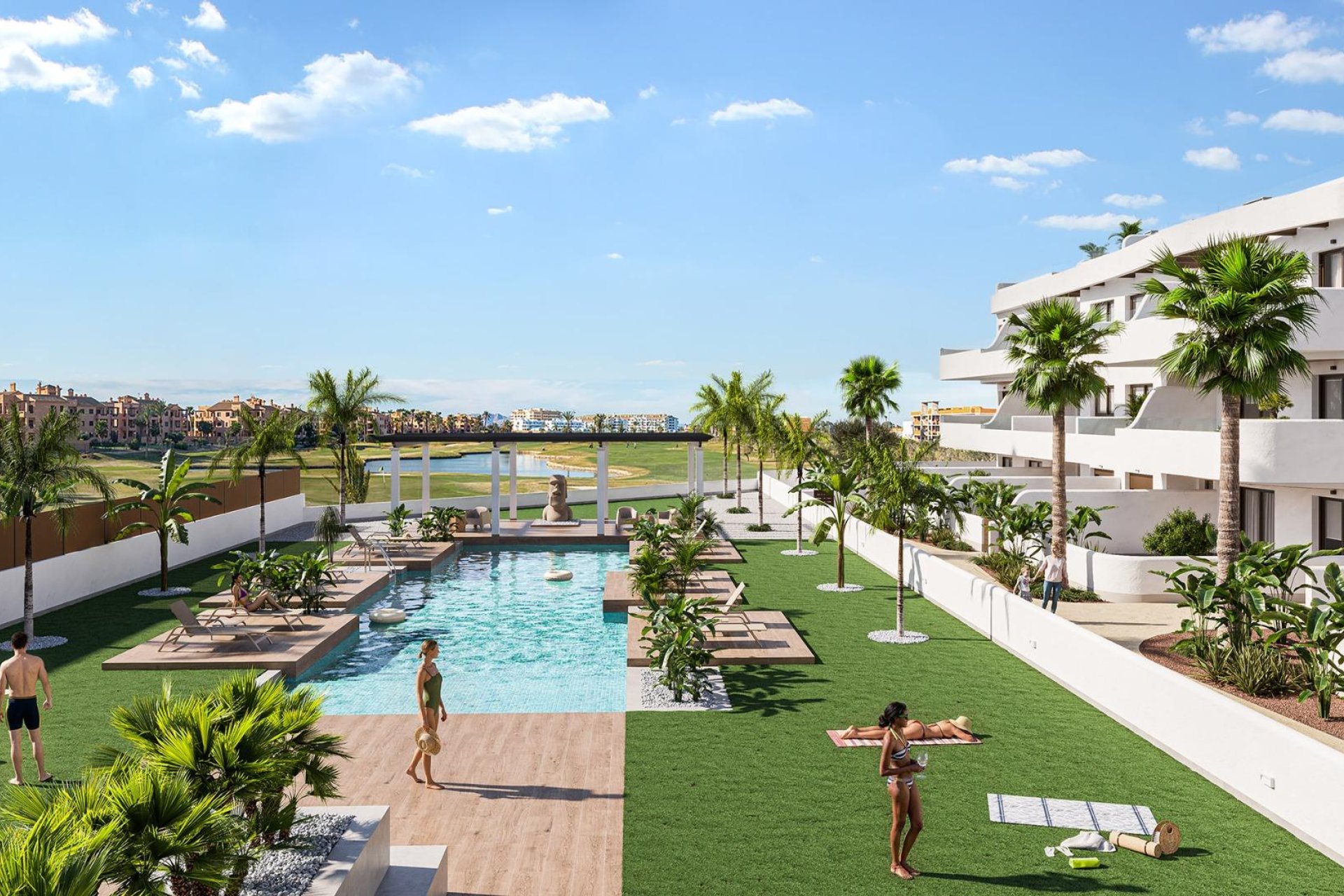 Neue Gebäude - Penthouse -
Los Alcazares - La Serena Golf