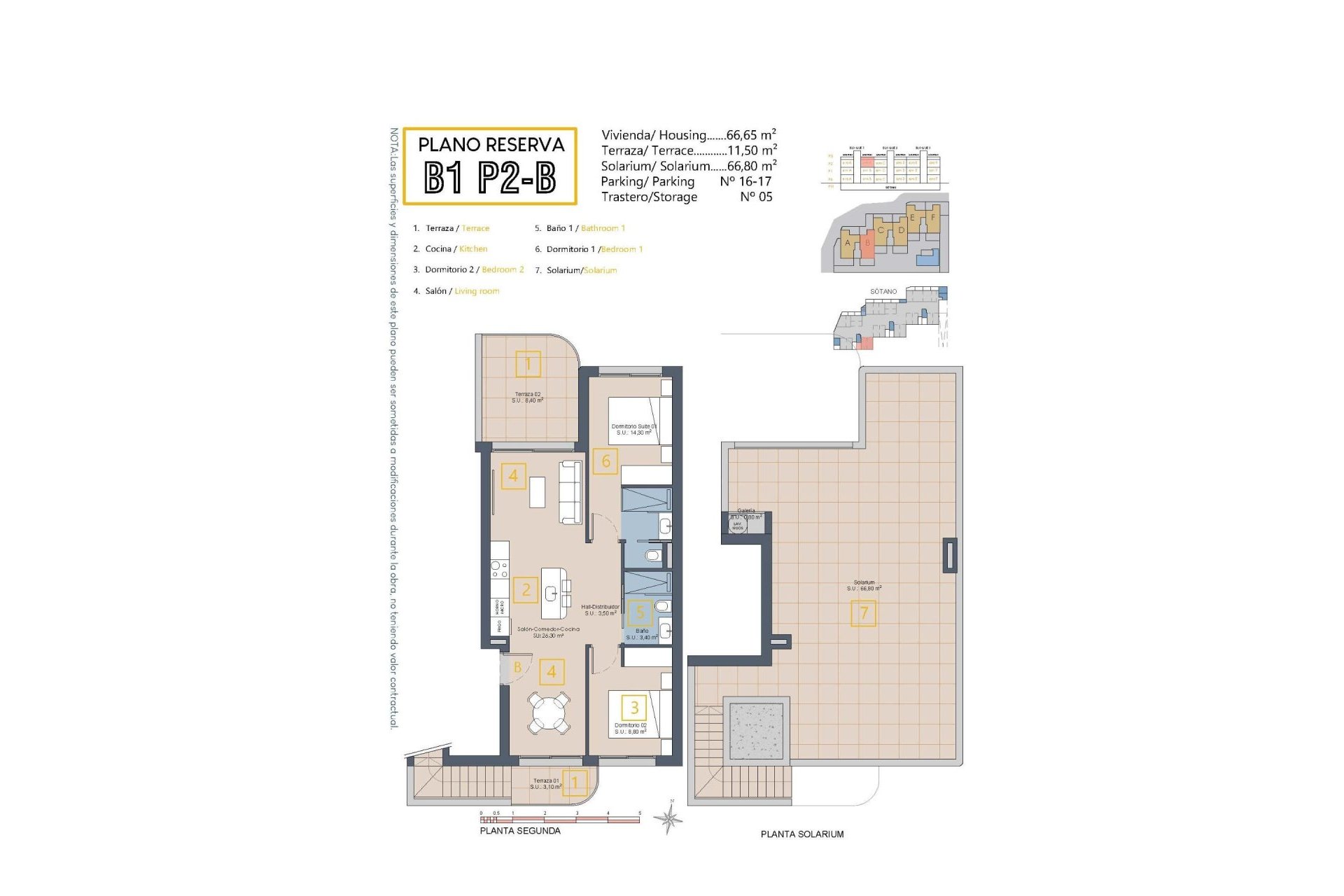 Neue Gebäude - Penthouse -
Los Alcazares - Serena Golf