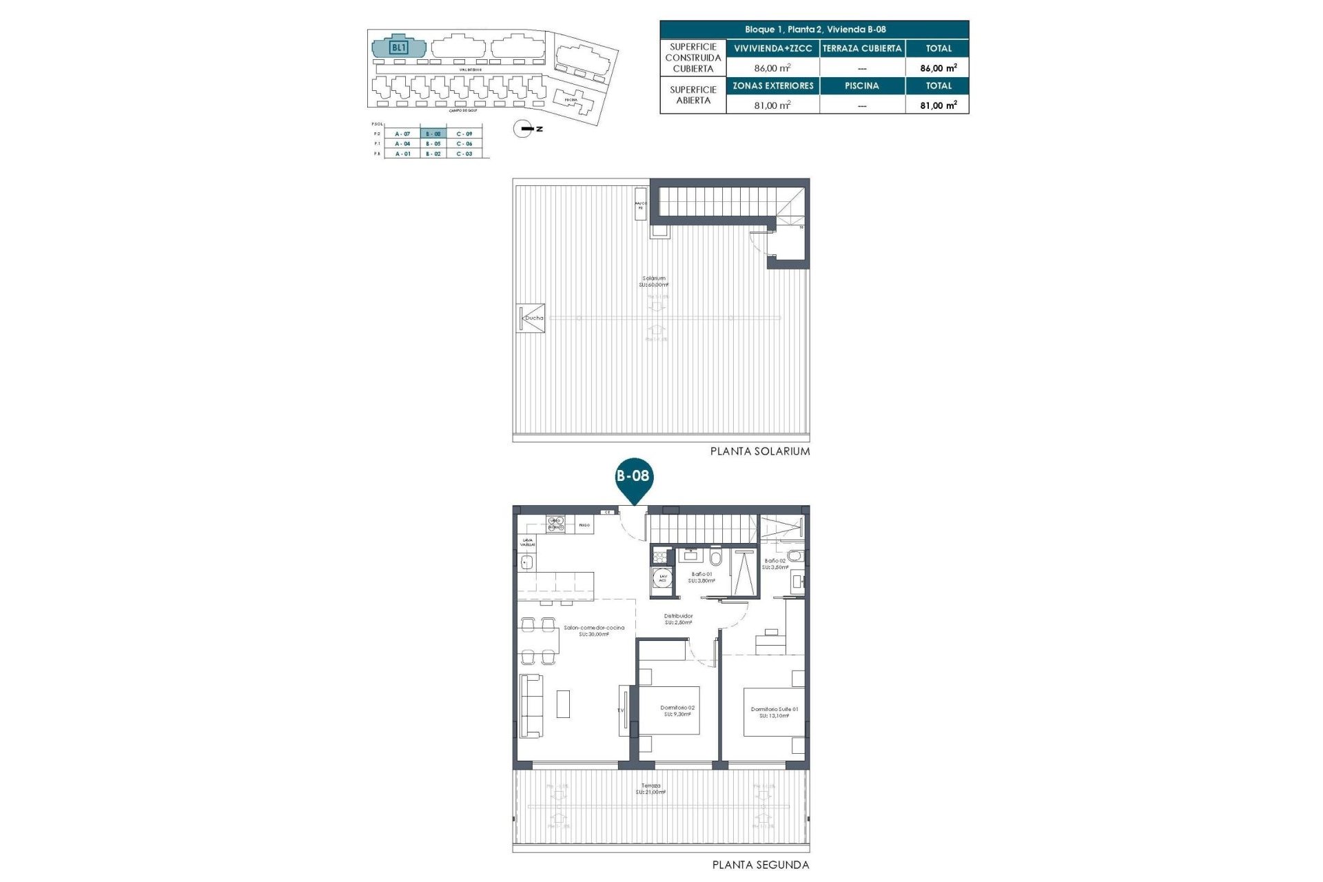 Neue Gebäude - Penthouse -
Los Alcazares - Serena Golf