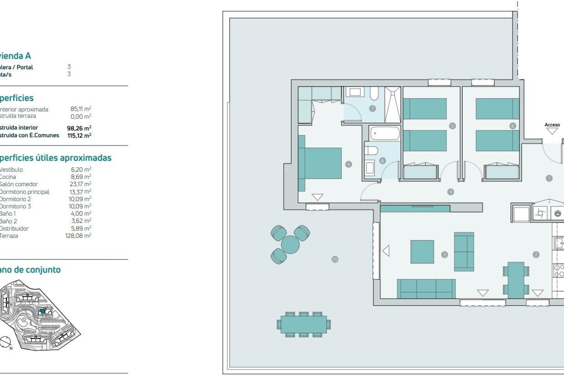 Neue Gebäude - Penthouse -
Mijas - Calanova Golf