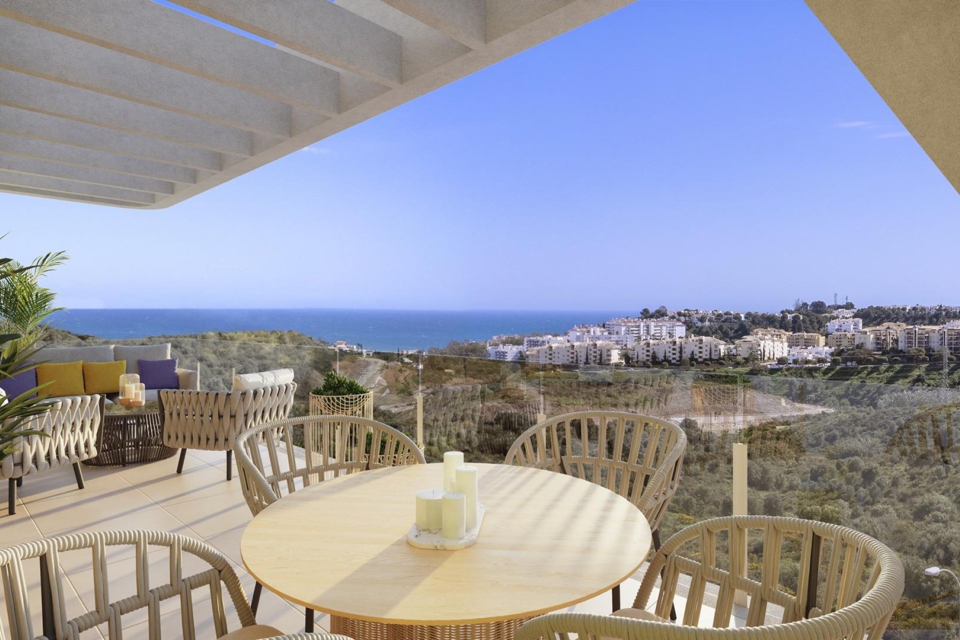 Neue Gebäude - Penthouse -
Mijas - Calanova Golf