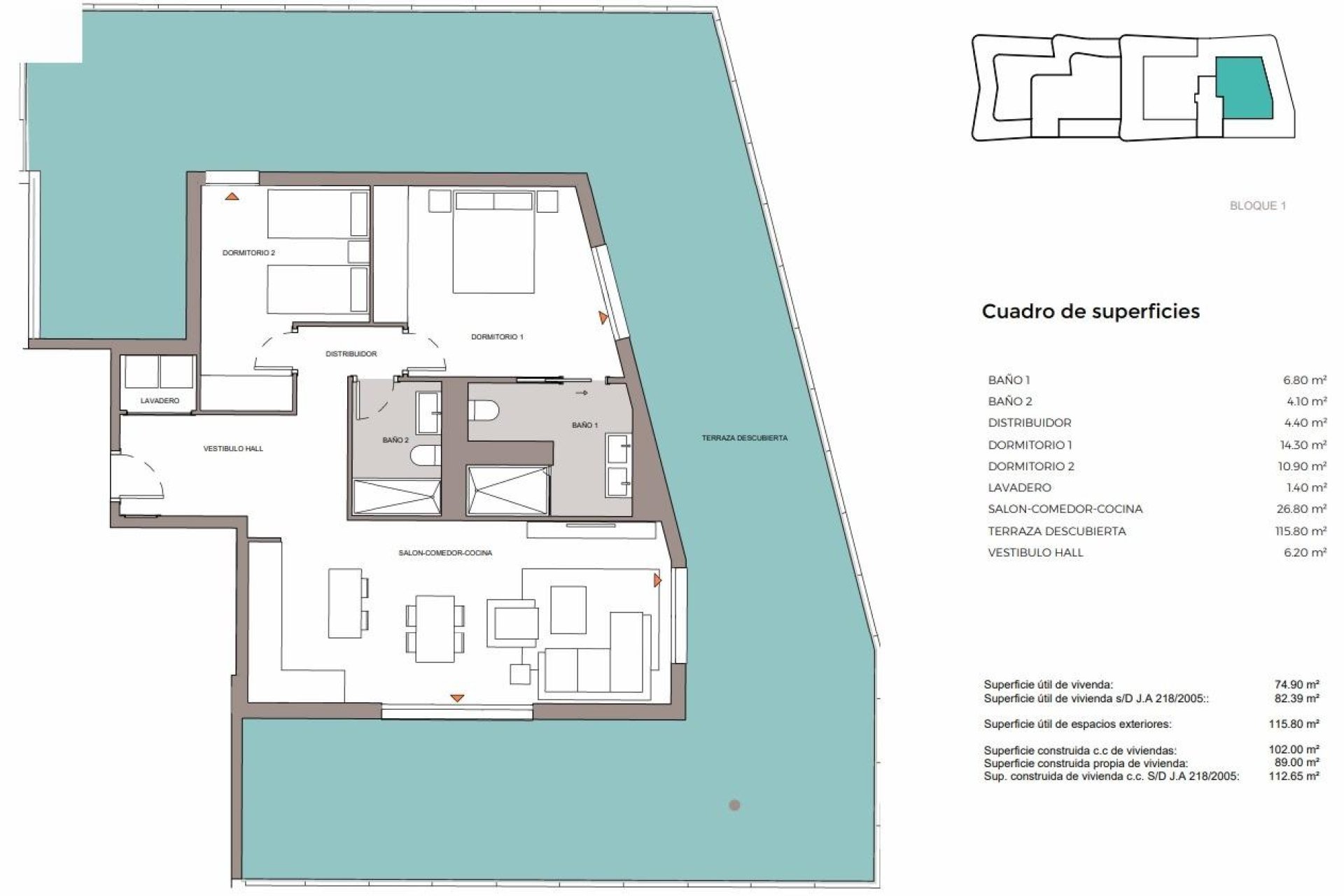 Neue Gebäude - Penthouse -
Mijas - La Cala