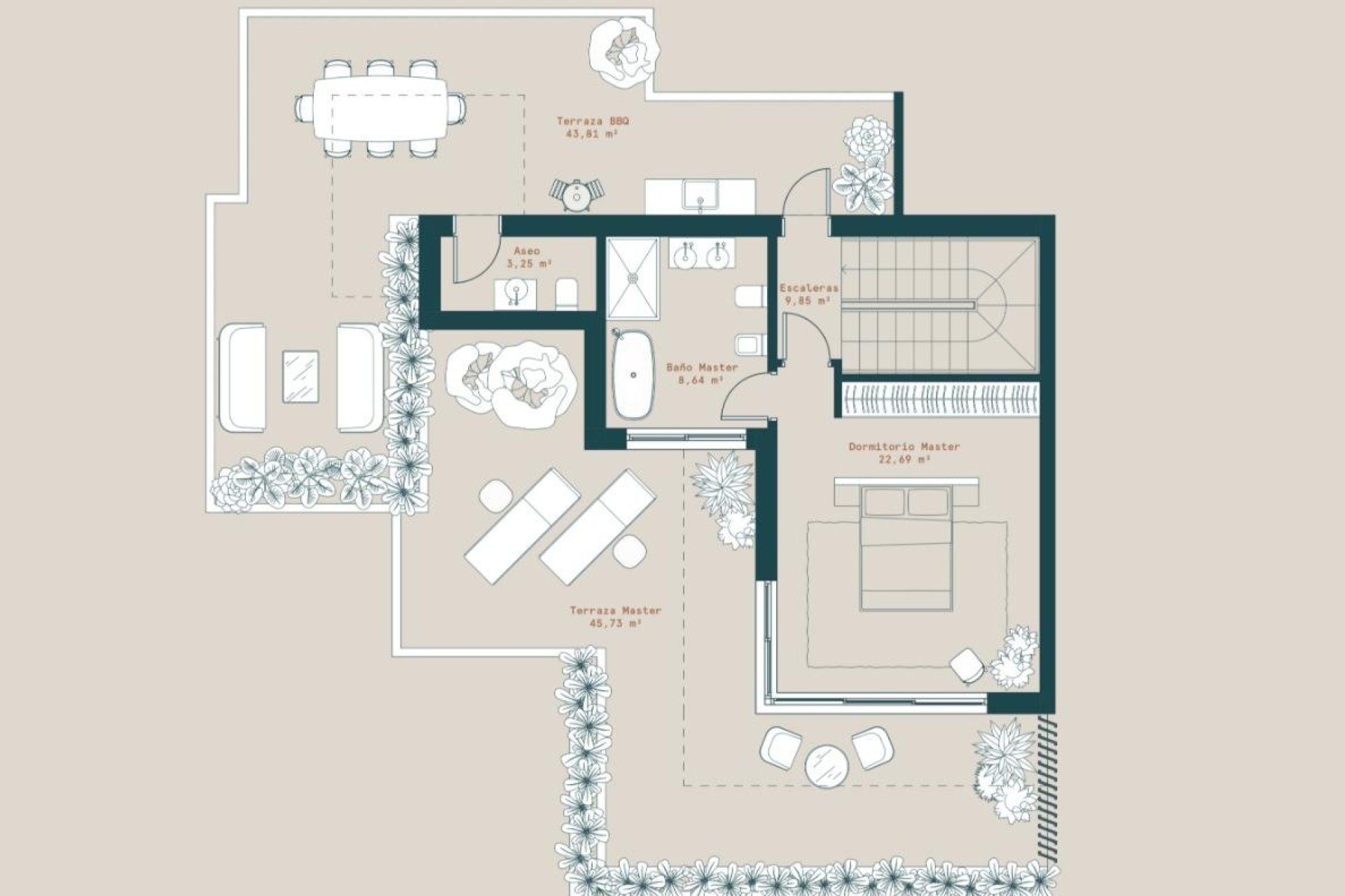 Neue Gebäude - Penthouse -
Mijas - La Capellania