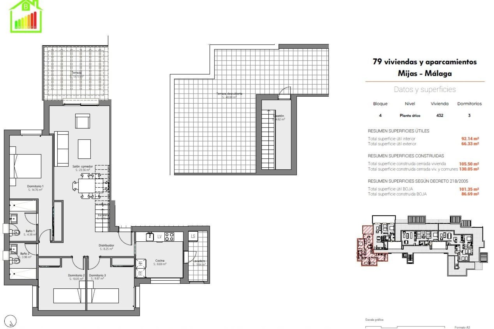 Neue Gebäude - Penthouse -
Mijas - Lagar Martell