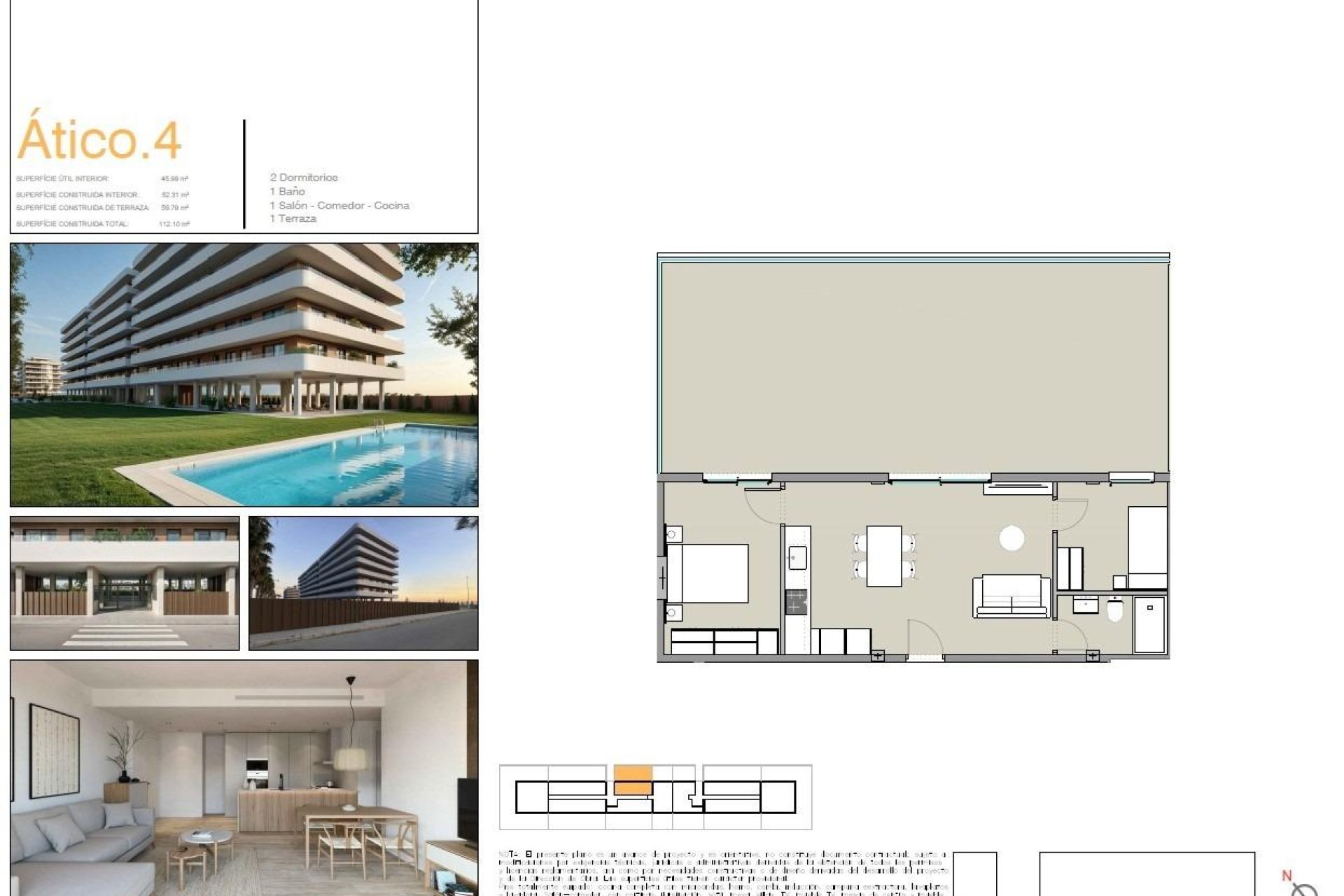 Neue Gebäude - Penthouse -
Moncofa - Playa de Moncofa