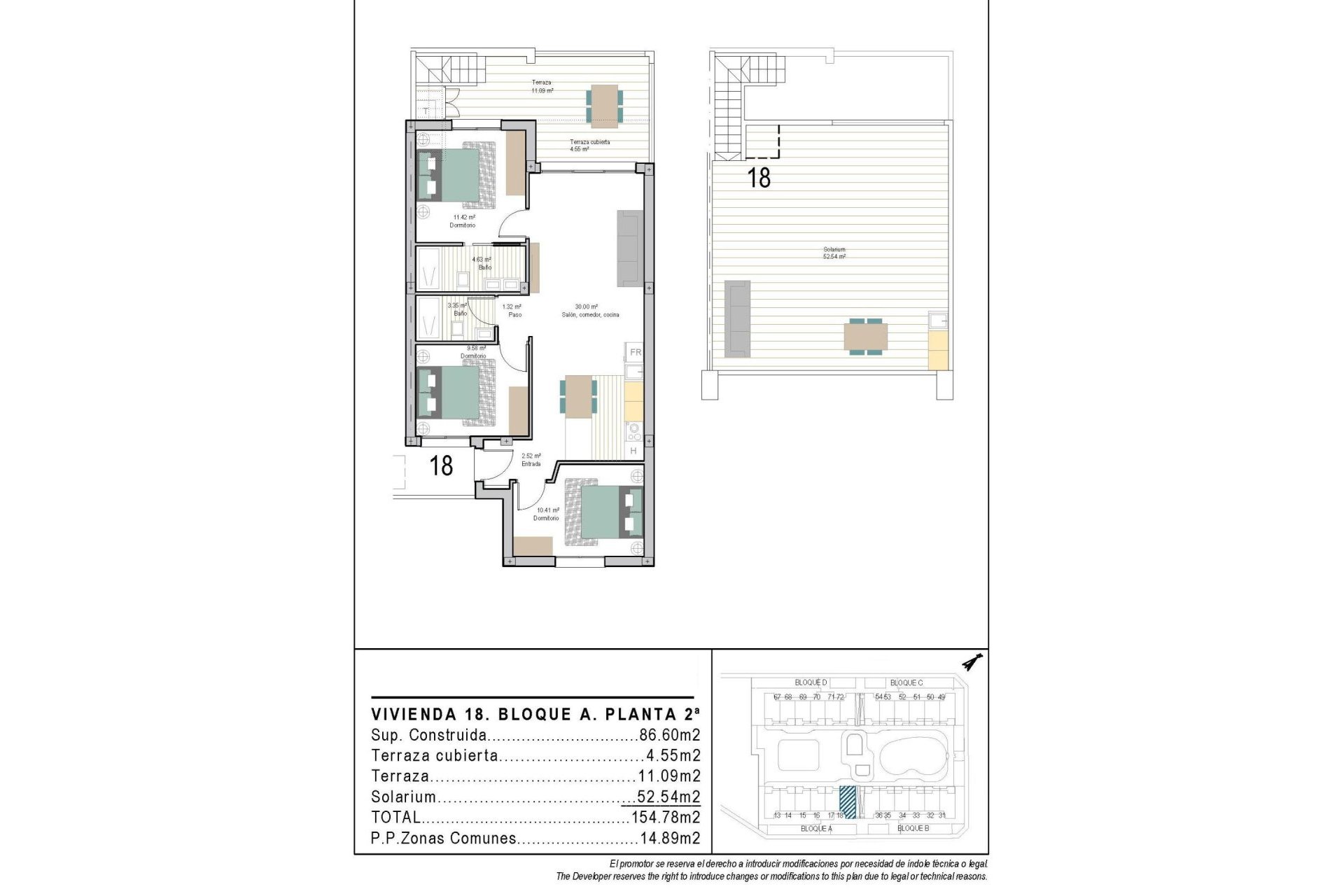 Neue Gebäude - Penthouse -
Torre Pacheco - San Cayetano