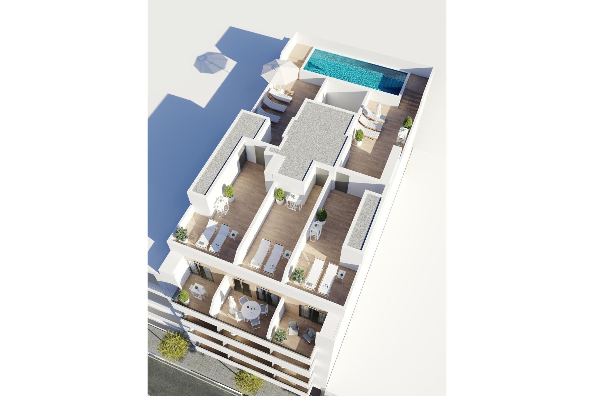Neue Gebäude - Penthouse -
Torrevieja - Centro