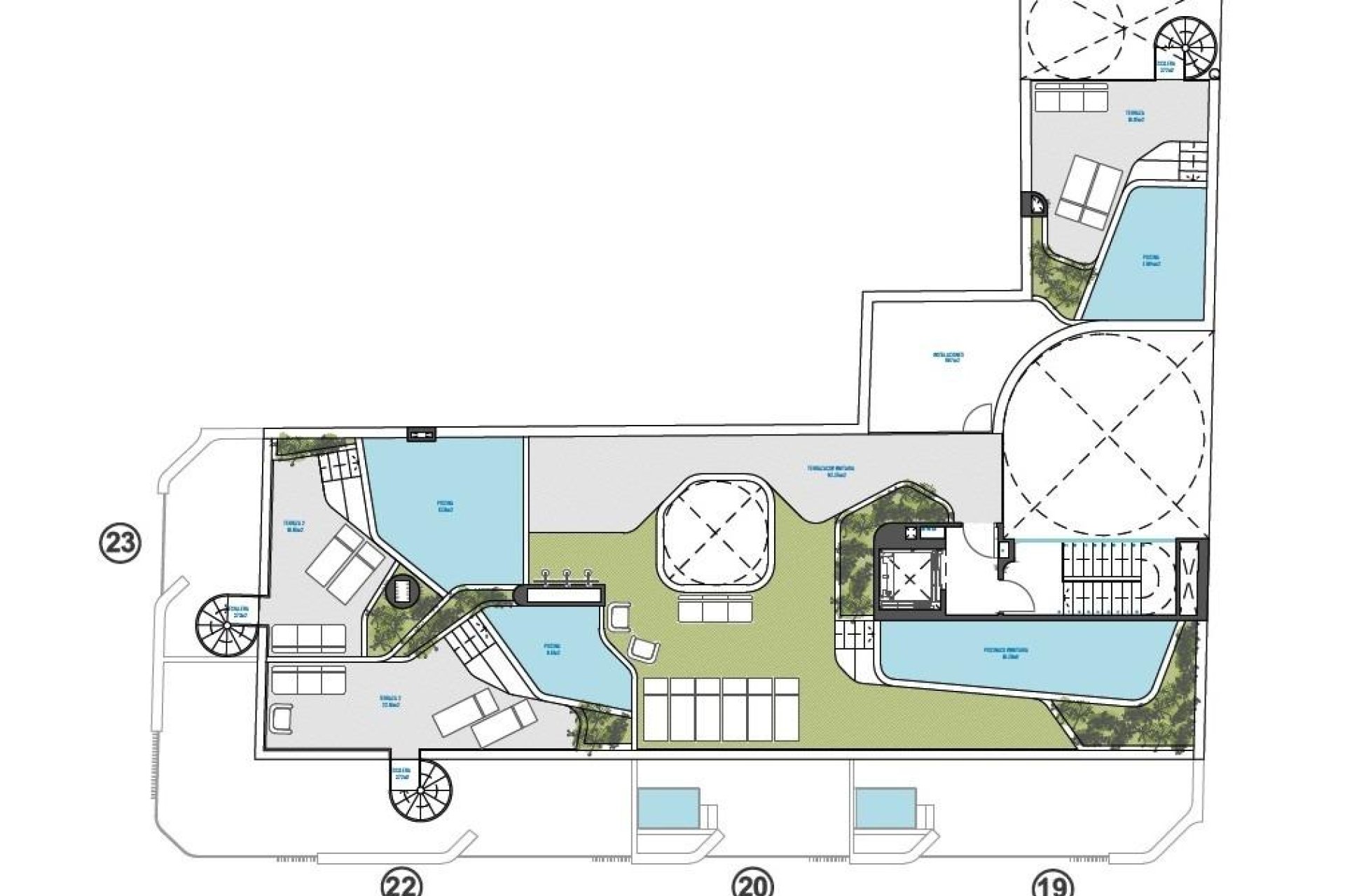 Neue Gebäude - Penthouse -
Torrevieja - Centro