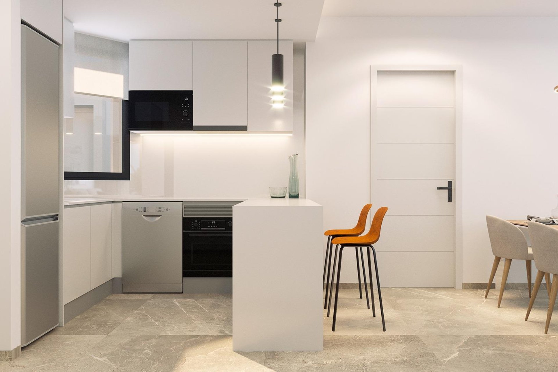 Neue Gebäude - Penthouse -
Torrevieja - Playa de El Cura