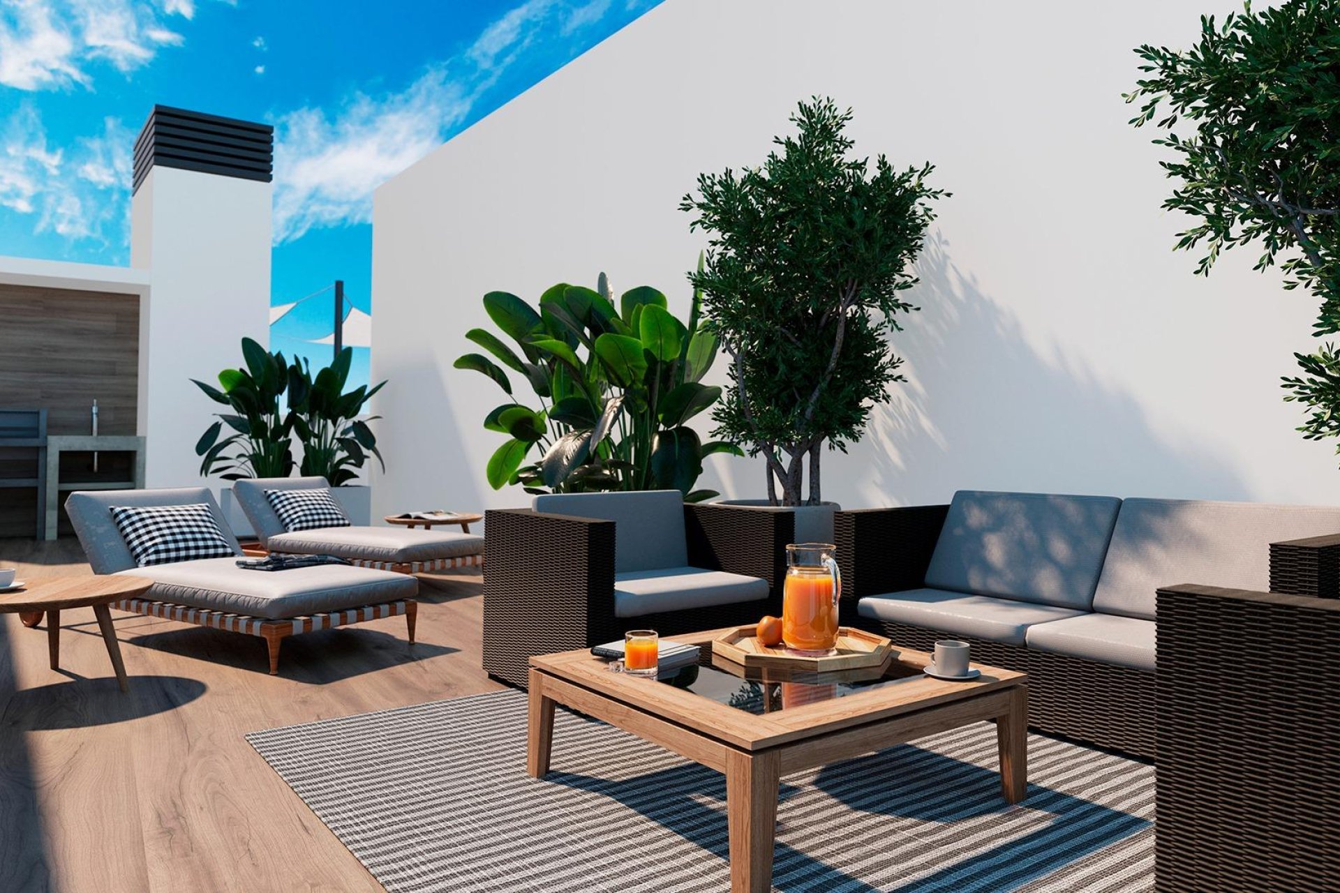 Neue Gebäude - Penthouse -
Torrevieja - Playa de El Cura