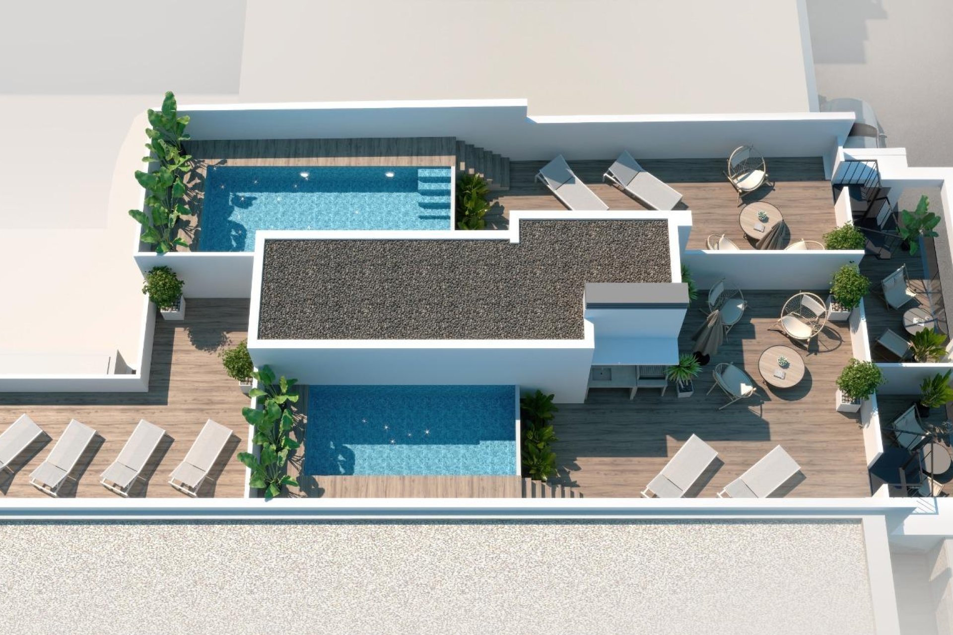 Neue Gebäude - Penthouse -
Torrevieja - Playa de El Cura