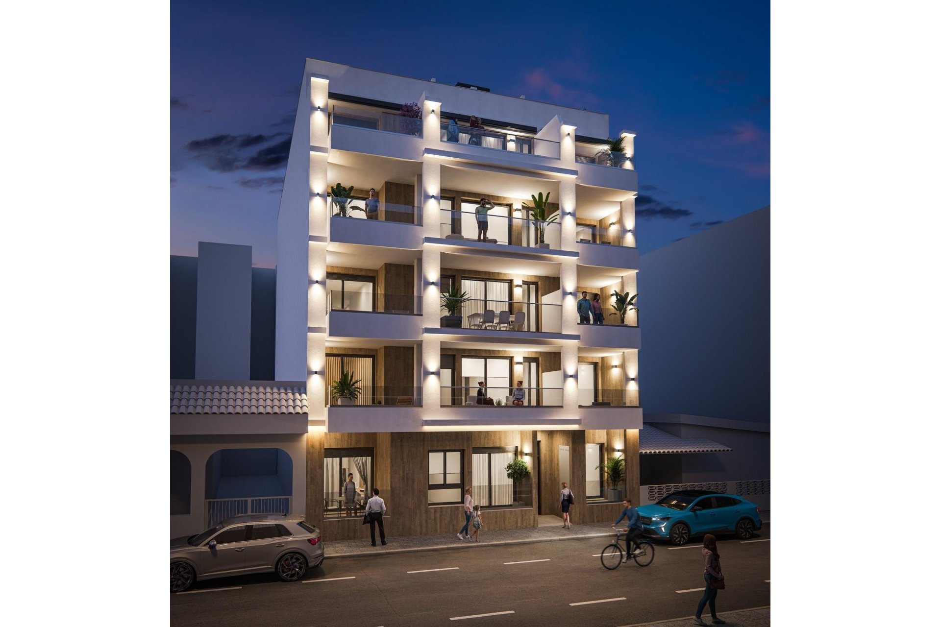 Neue Gebäude - Penthouse -
Torrevieja - Playa de El Cura