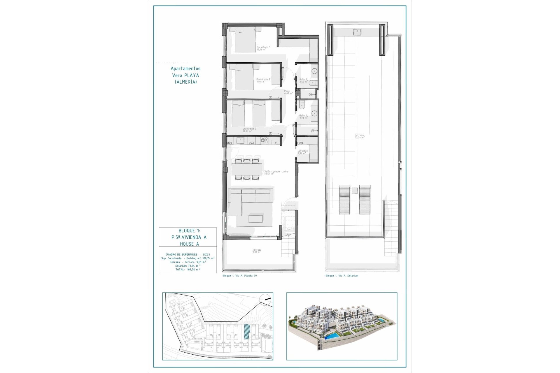 Neue Gebäude - Penthouse -
Vera - Pueblo Salinas
