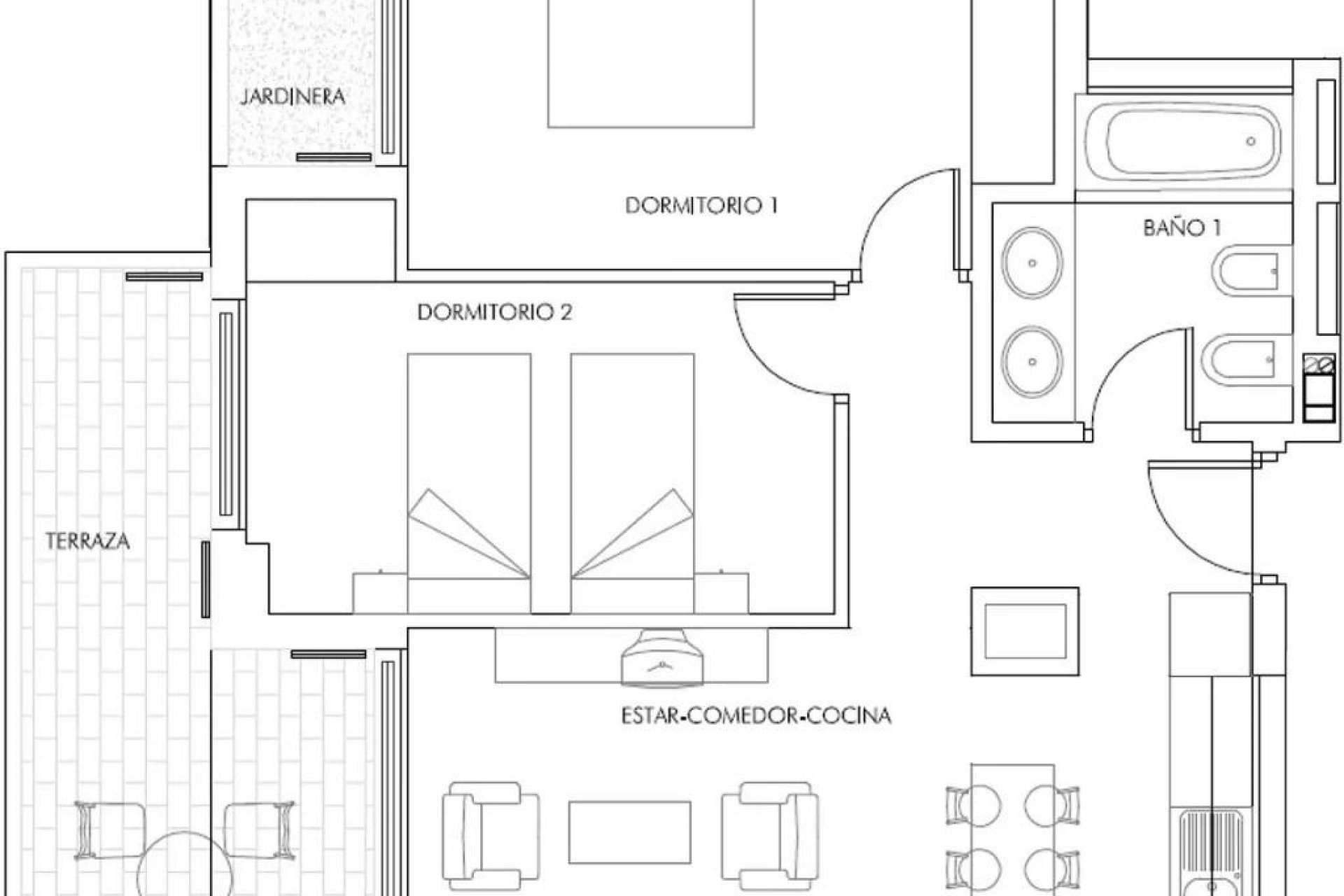 Neue Gebäude - Penthouse -
Vera - Puerto del Rey