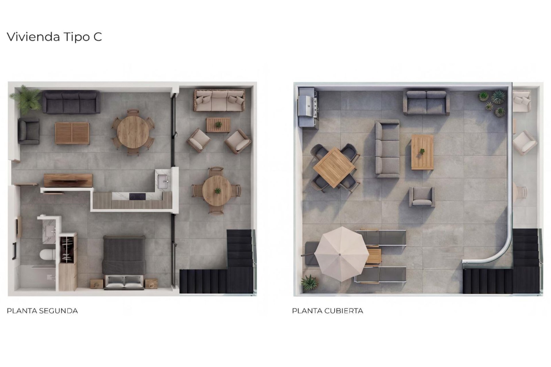 Neue Gebäude - Penthouse -
Vera - Vera Playa