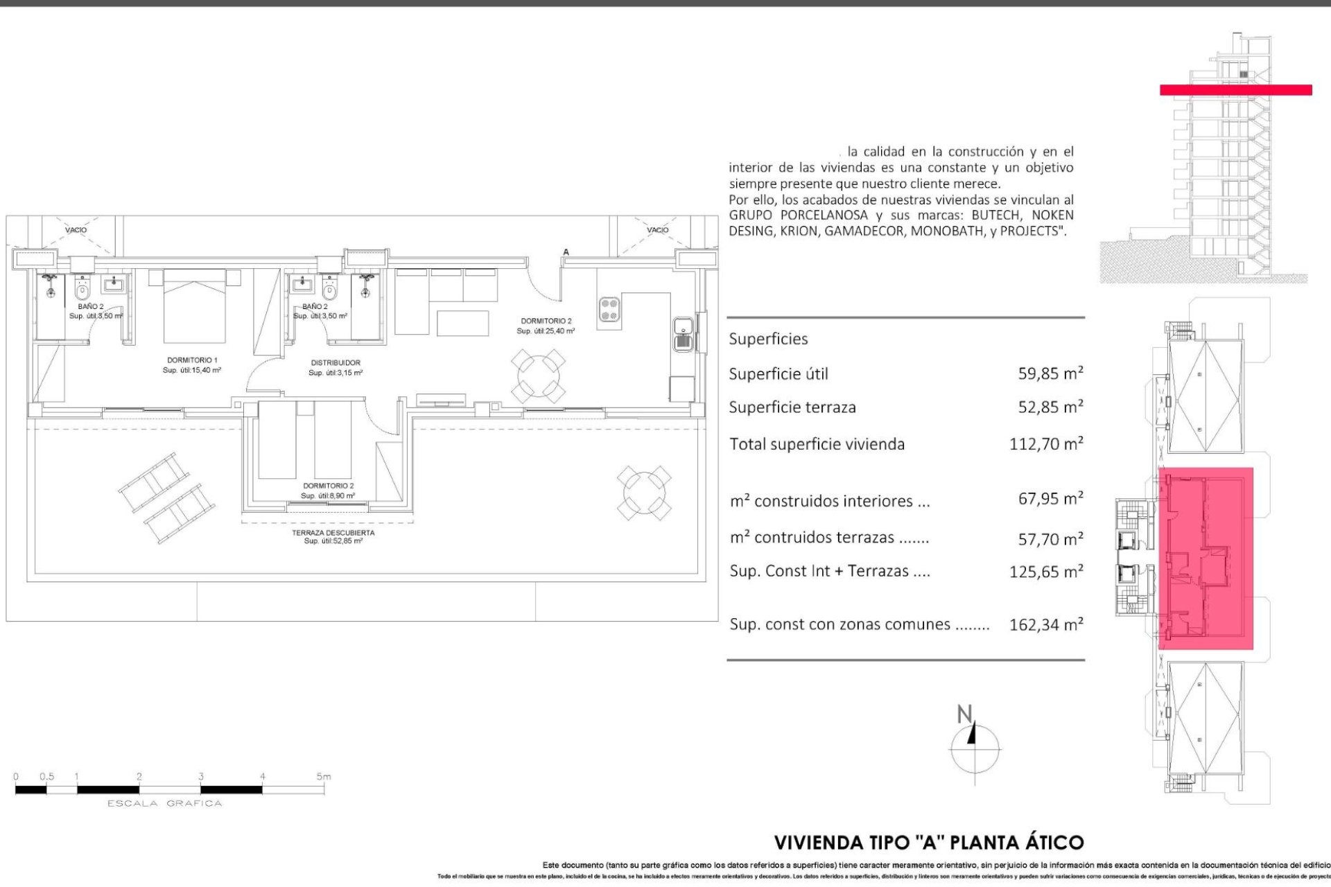 Neue Gebäude - Penthouse -
Villajoyosa - Cala de Finestrat