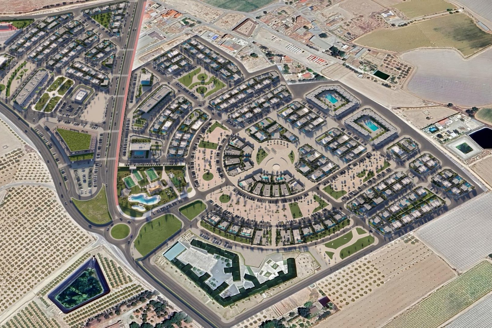 Neue Gebäude - Quad House -
Torre Pacheco - El Alba