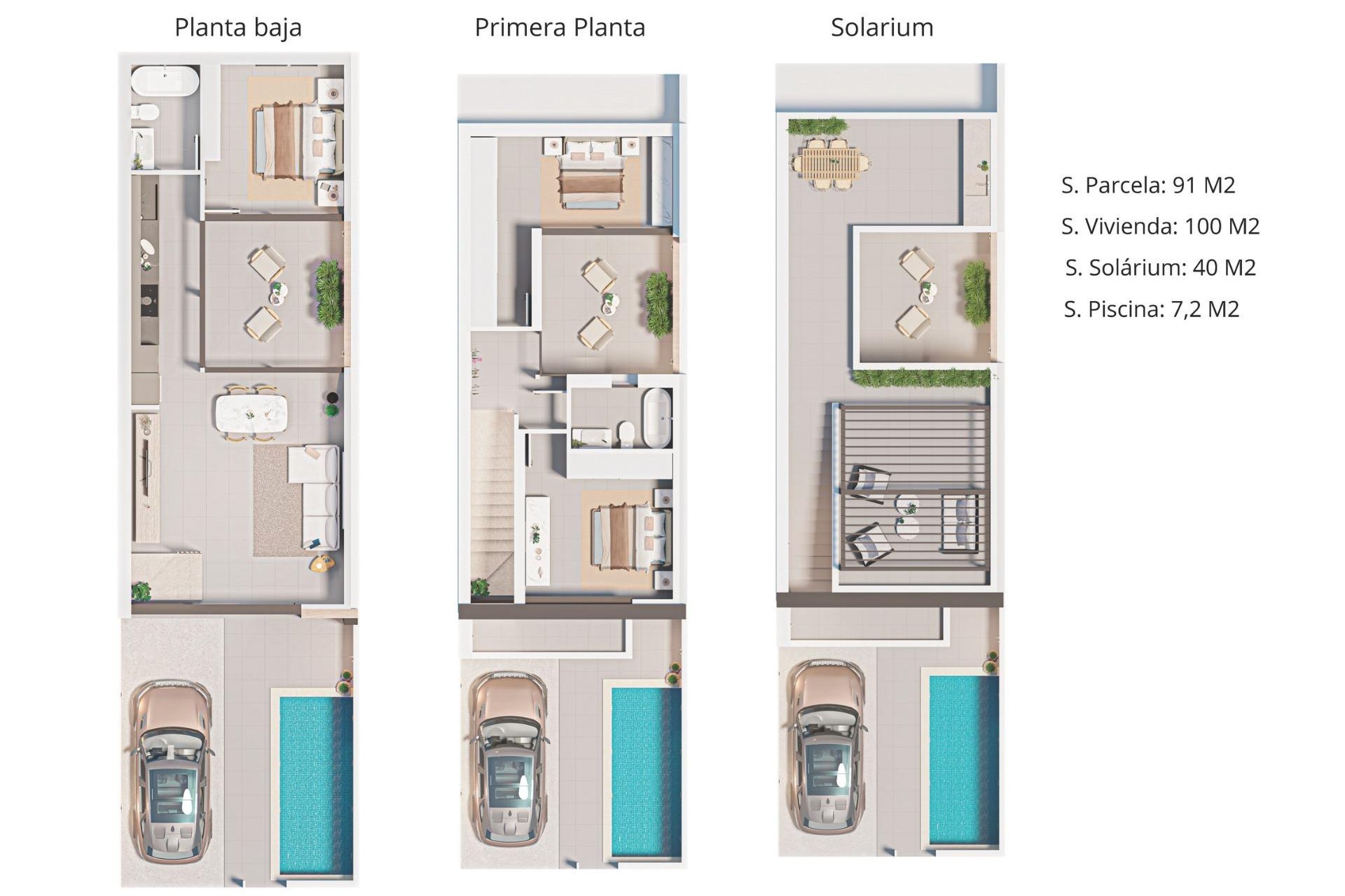 Neue Gebäude - Town House -
San Pedro del Pinatar - Pueblo