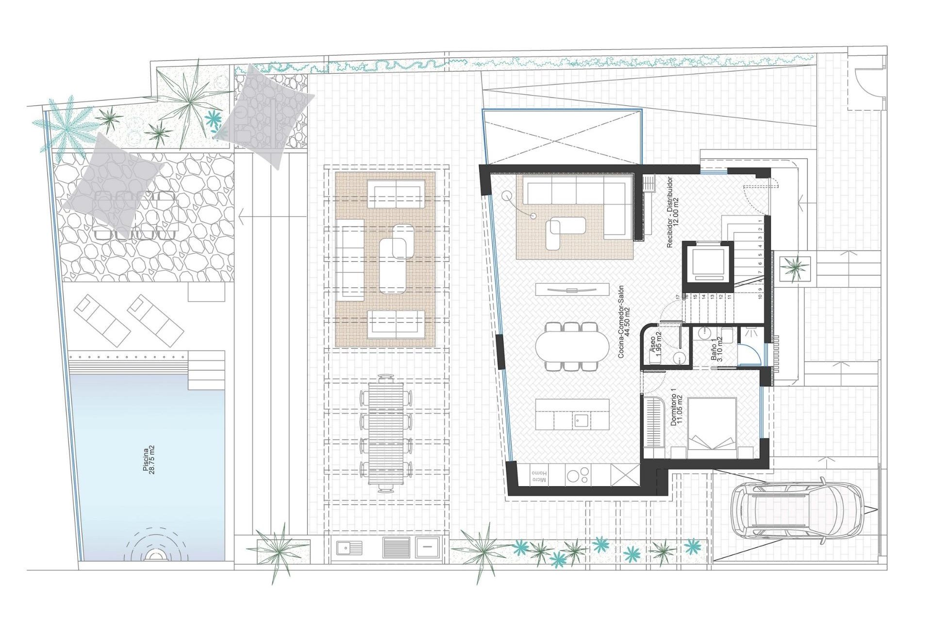 Neue Gebäude - Villa -
Cabo de Palos - Cala Flores