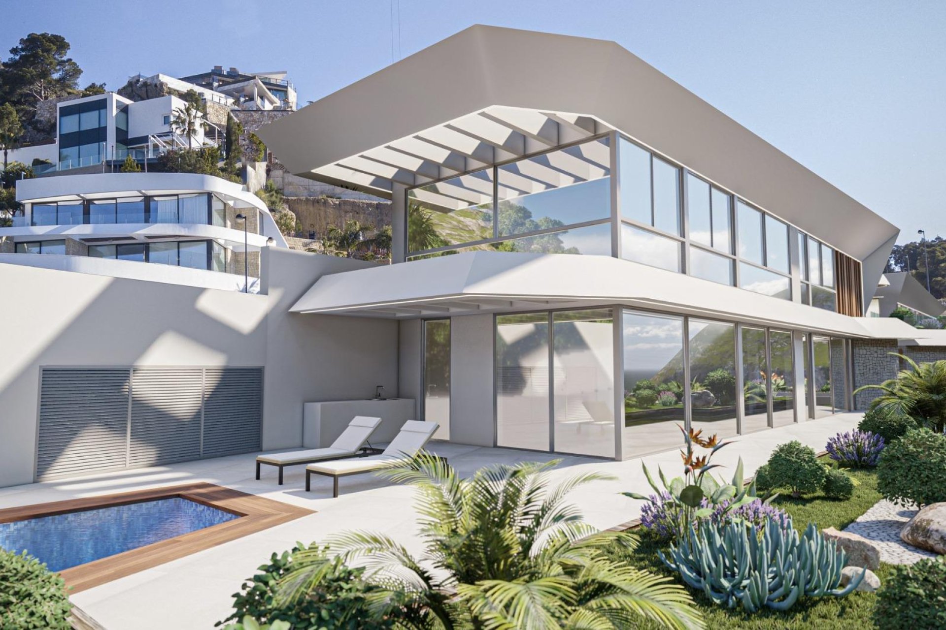 Neue Gebäude - Villa -
Calpe - Mascarat