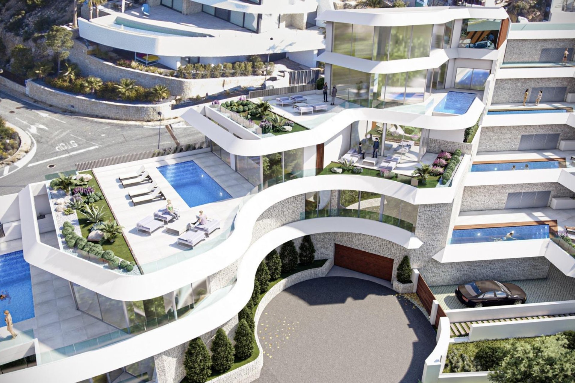 Neue Gebäude - Villa -
Calpe - Mascarat