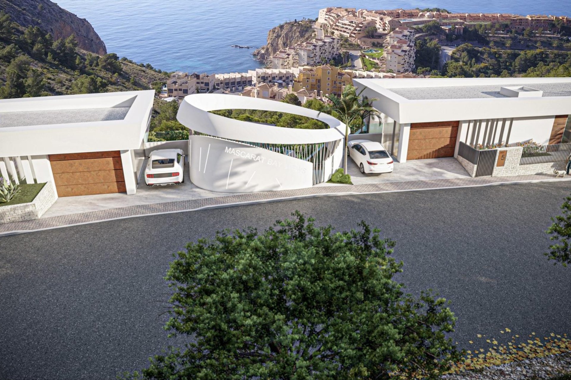 Neue Gebäude - Villa -
Calpe - Mascarat
