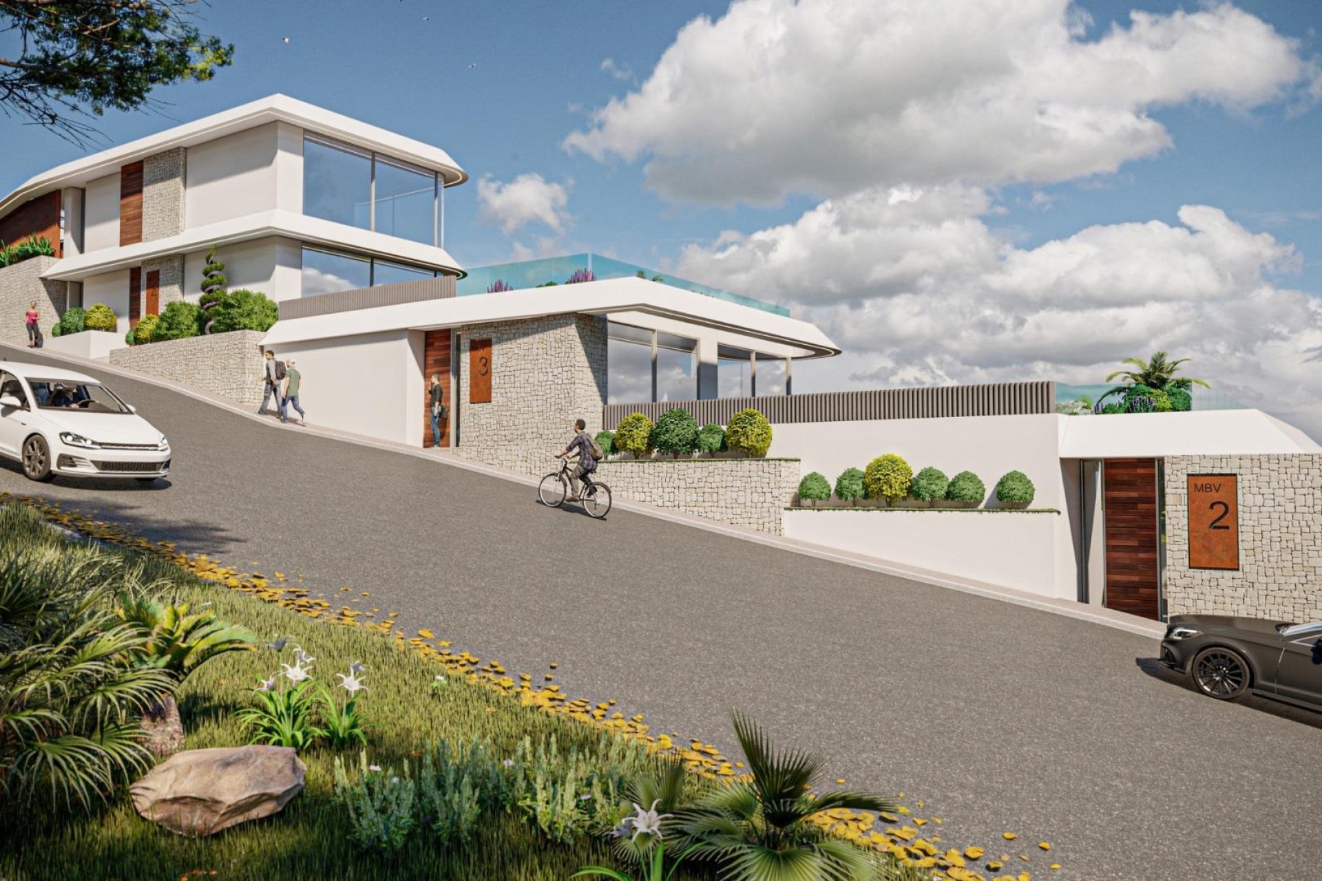 Neue Gebäude - Villa -
Calpe - Mascarat