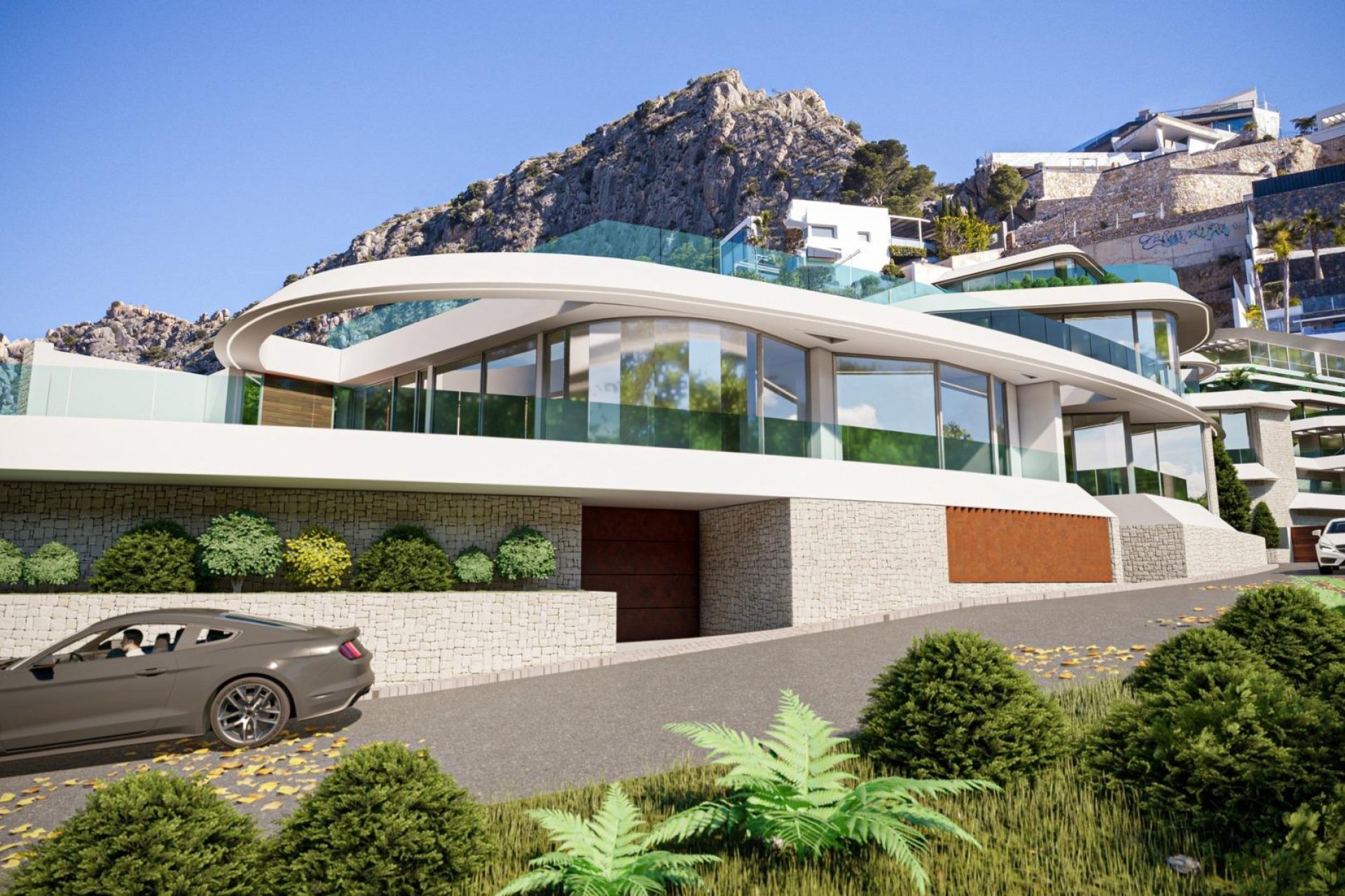Neue Gebäude - Villa -
Calpe - Mascarat