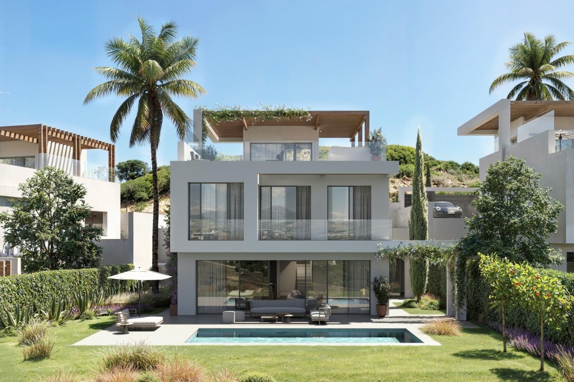 Neue Gebäude - Villa -
Casares - Finca Cortesín