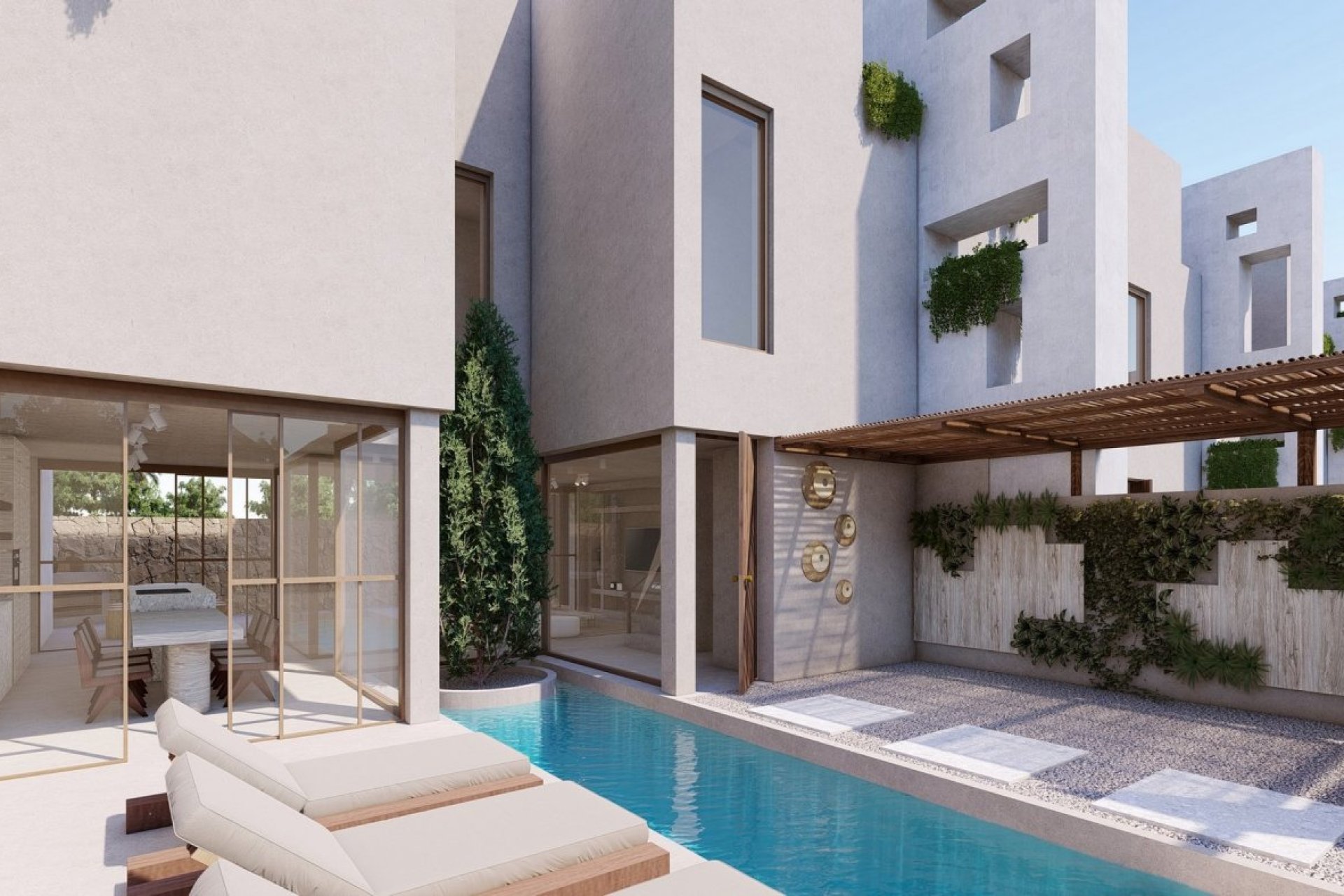 Neue Gebäude - Villa -
Formentera del Segura