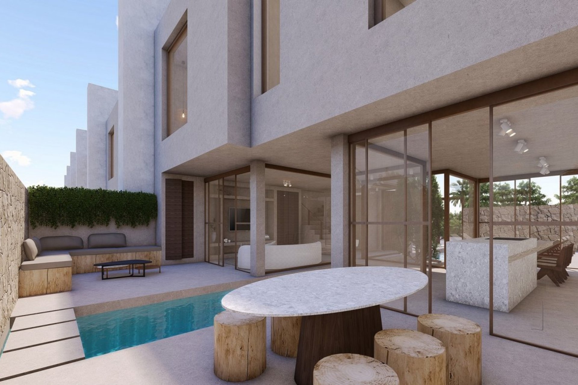 Neue Gebäude - Villa -
Formentera del Segura