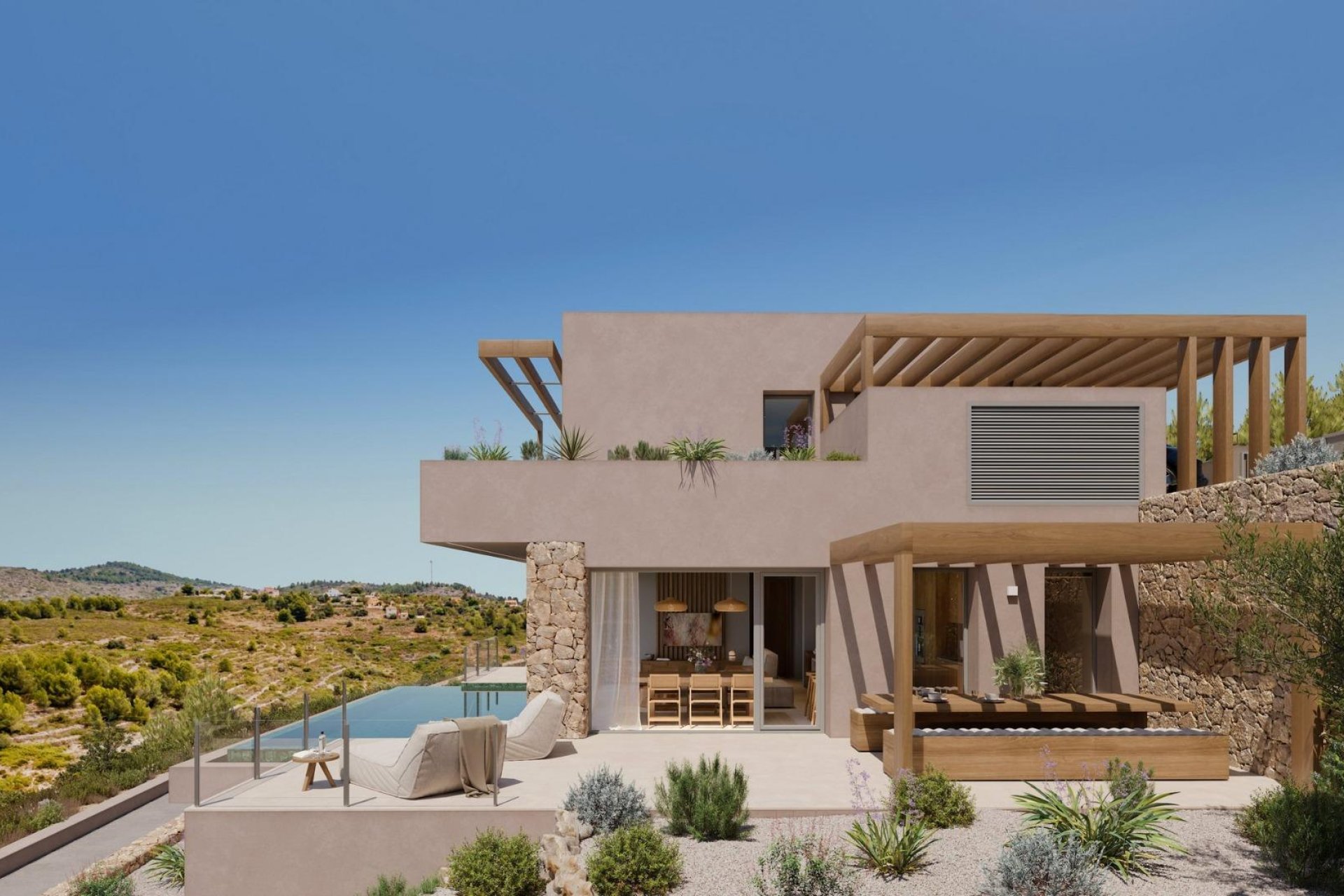 Neue Gebäude - Villa -
Lliber - Montanya Llarga