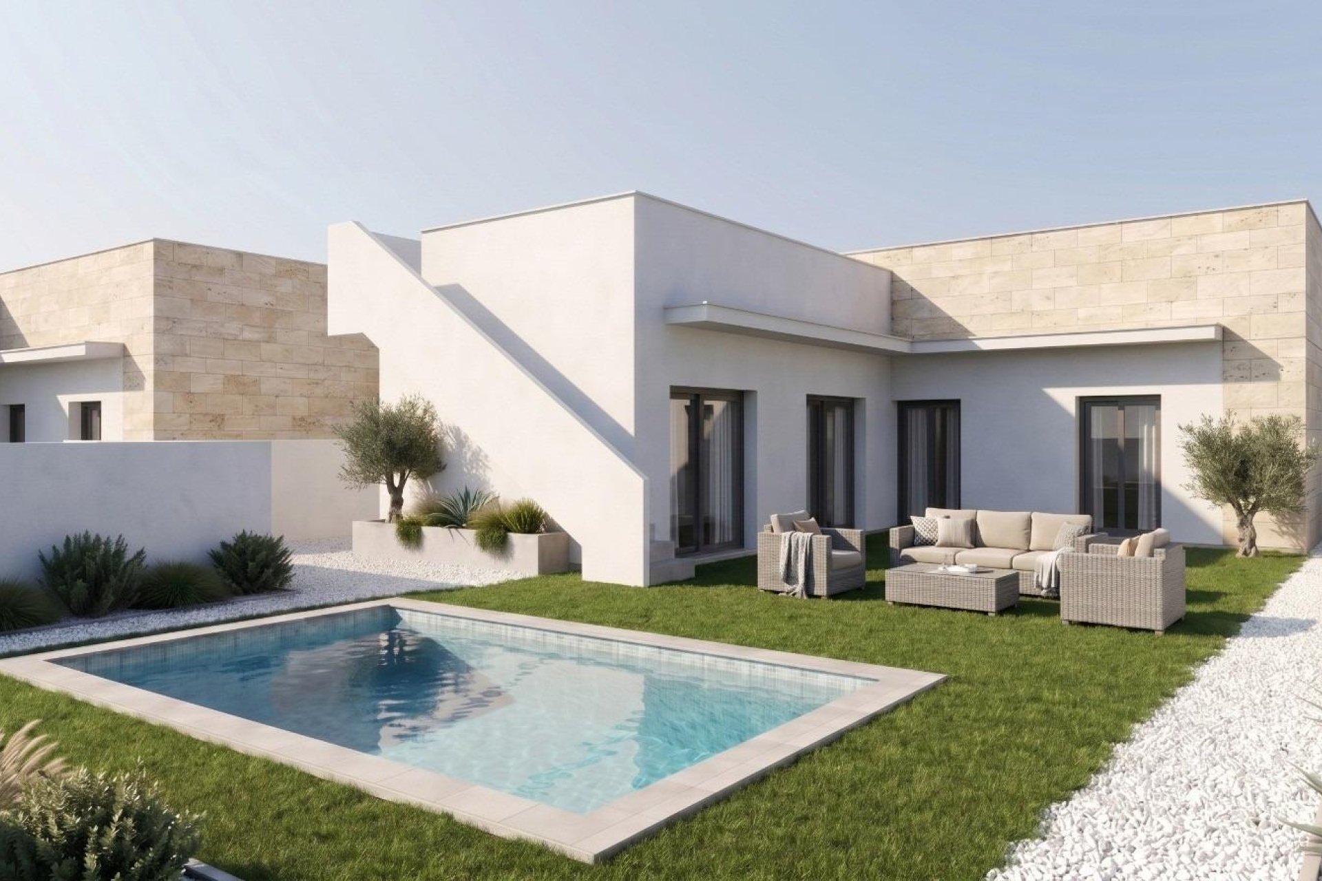 Neue Gebäude - Villa -
Mazarron - Country Club