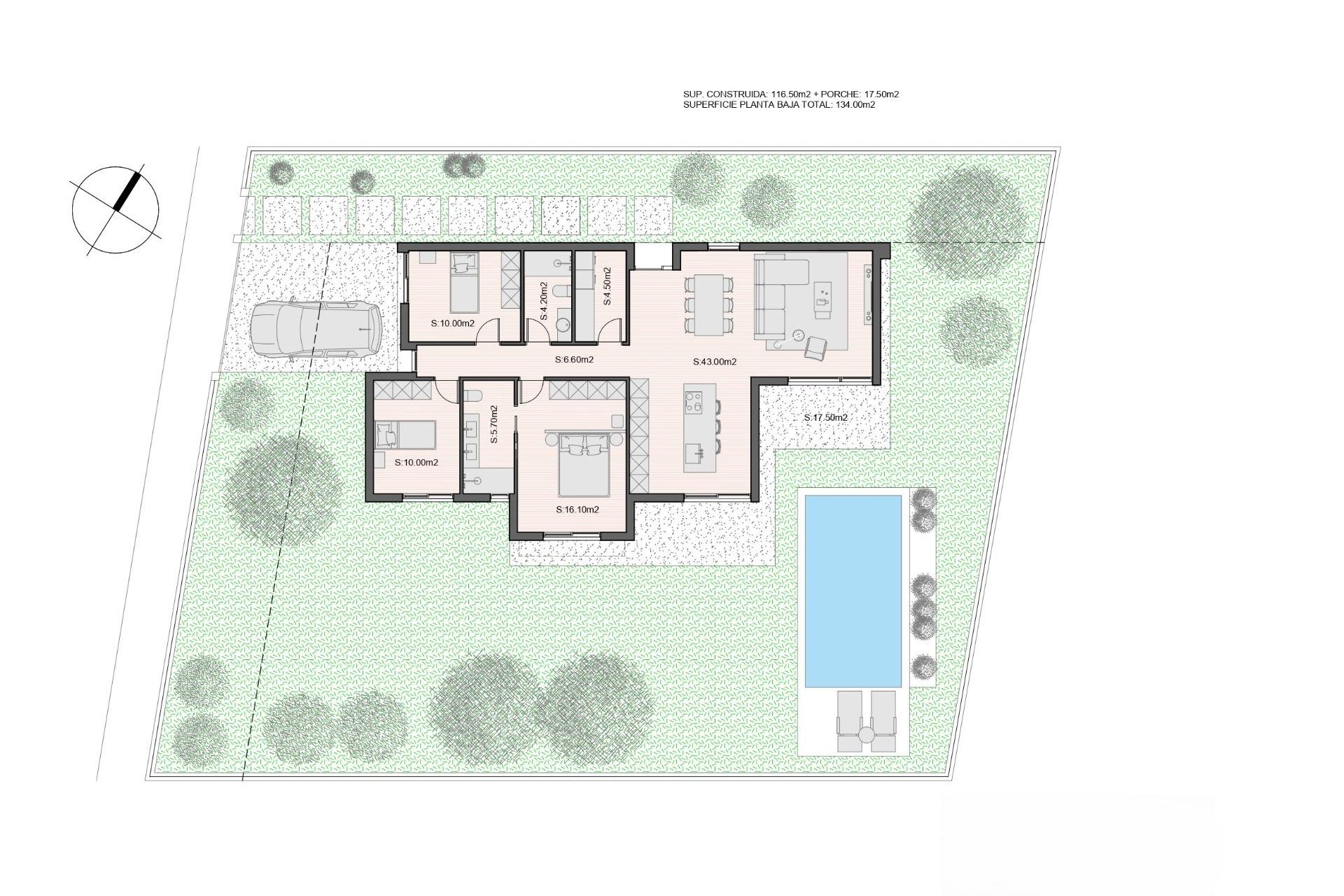 Neue Gebäude - Villa -
Molina De Segura - Urb. La Quinta